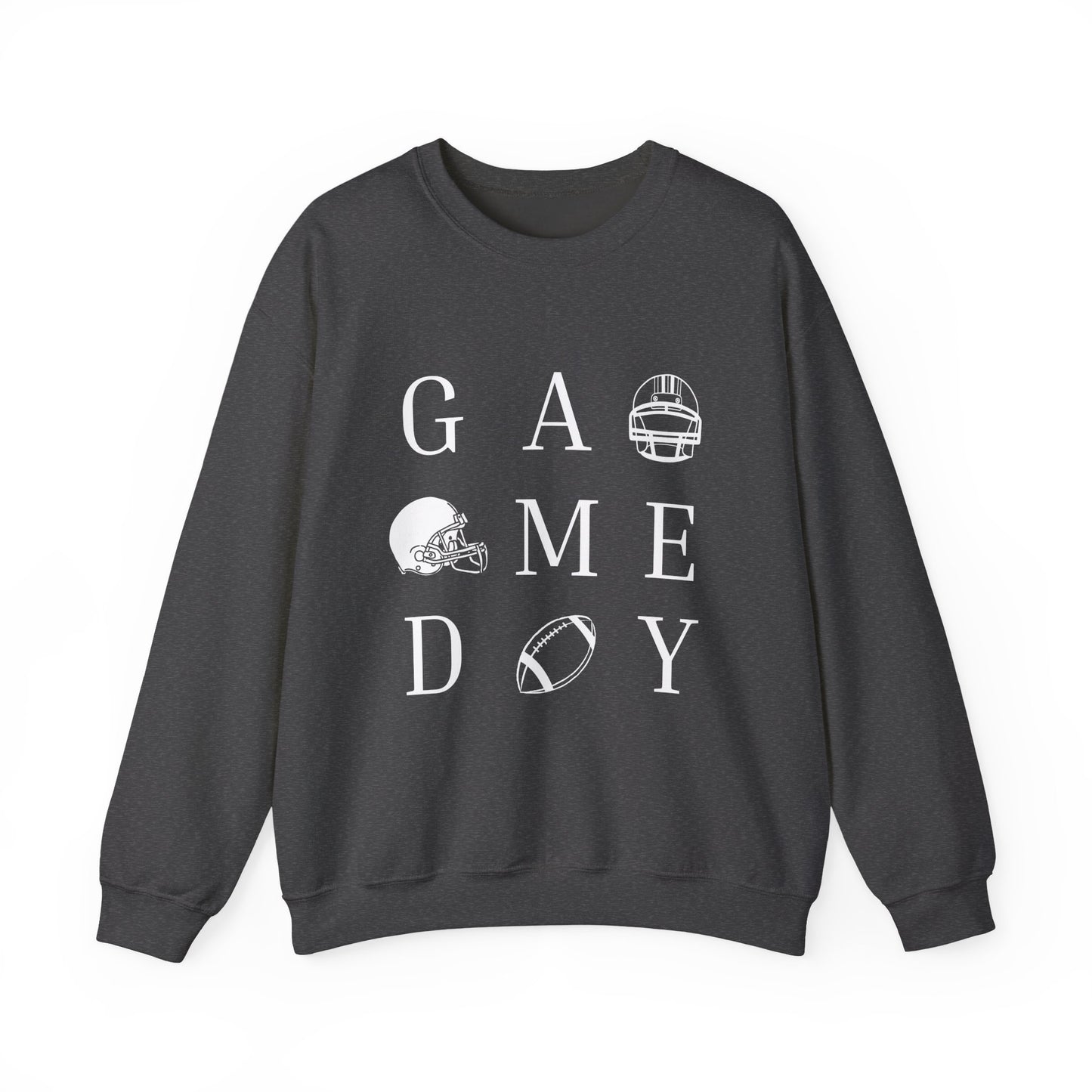 Game Day Sweatshirt, Unisex Crewneck Sweatshirt for Sports Fans, Football Appreciation Gift, Cozy Game Day Outfit, Tailgating Apparel
