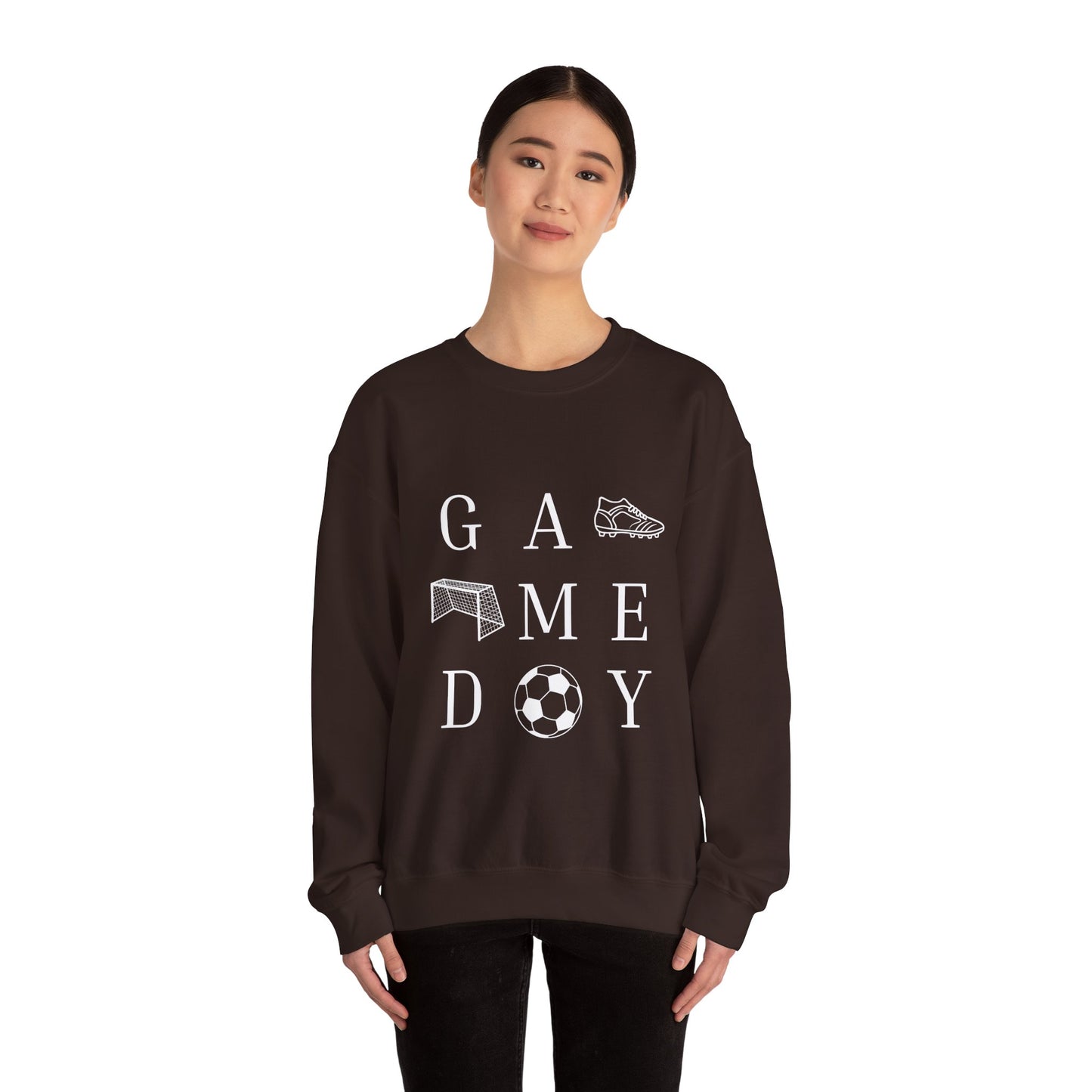 Game Day Unisex Crewneck Sweatshirt - Perfect Gift for Sports Lovers, Cozy Athletics Apparel, Soccer Enthusiast, Tailgate Outfit