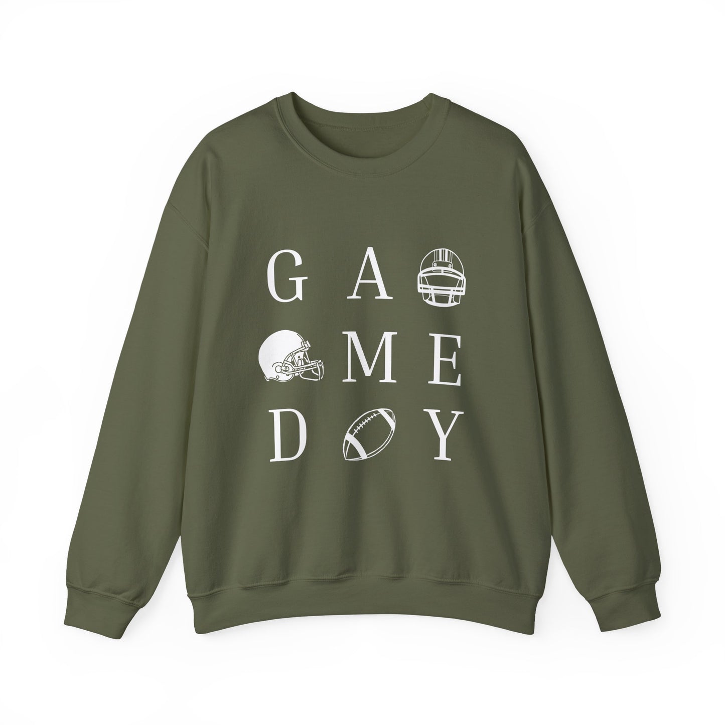 Game Day Sweatshirt, Unisex Crewneck Sweatshirt for Sports Fans, Football Appreciation Gift, Cozy Game Day Outfit, Tailgating Apparel