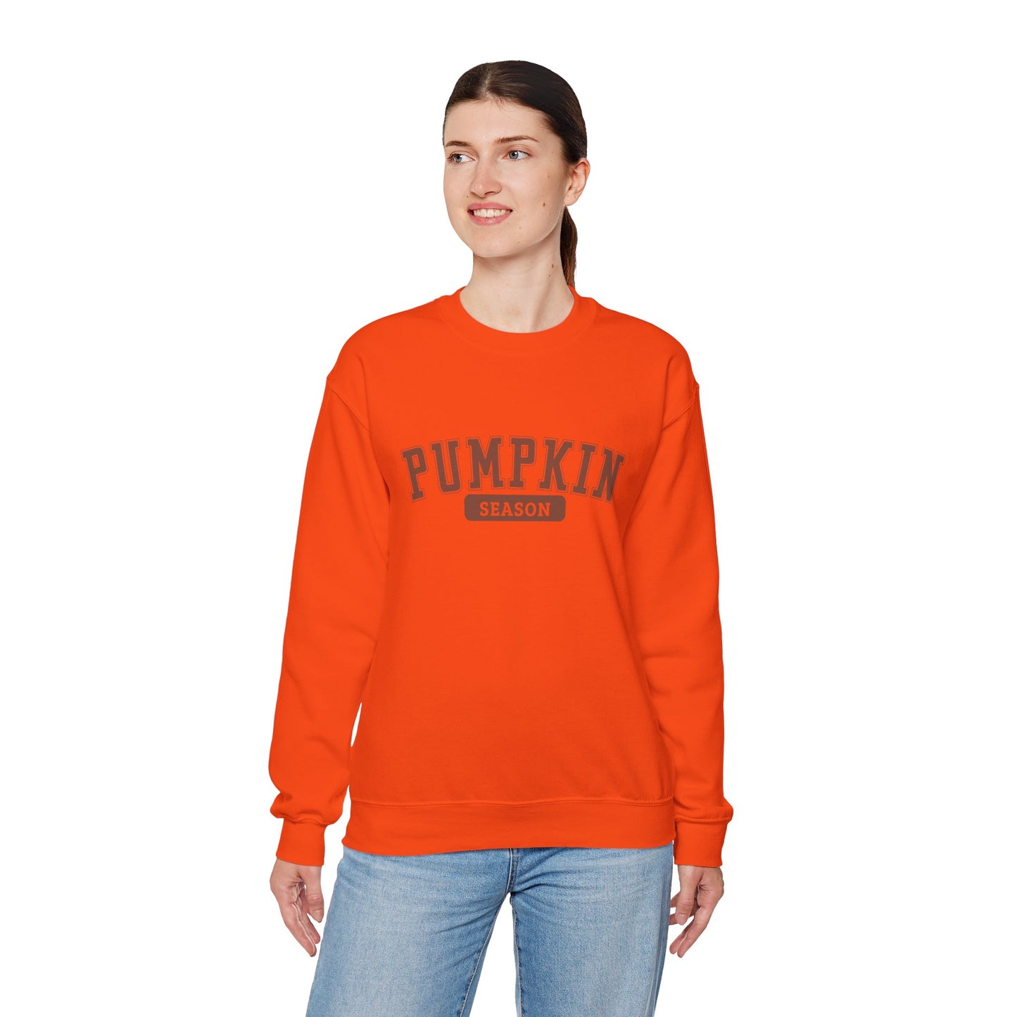 Pumpkin Season Sweatshirt - Cozy Fall Fashion, Unisex Crewneck for Halloween, Thanksgiving, Autumn Vibes, Gift for Her