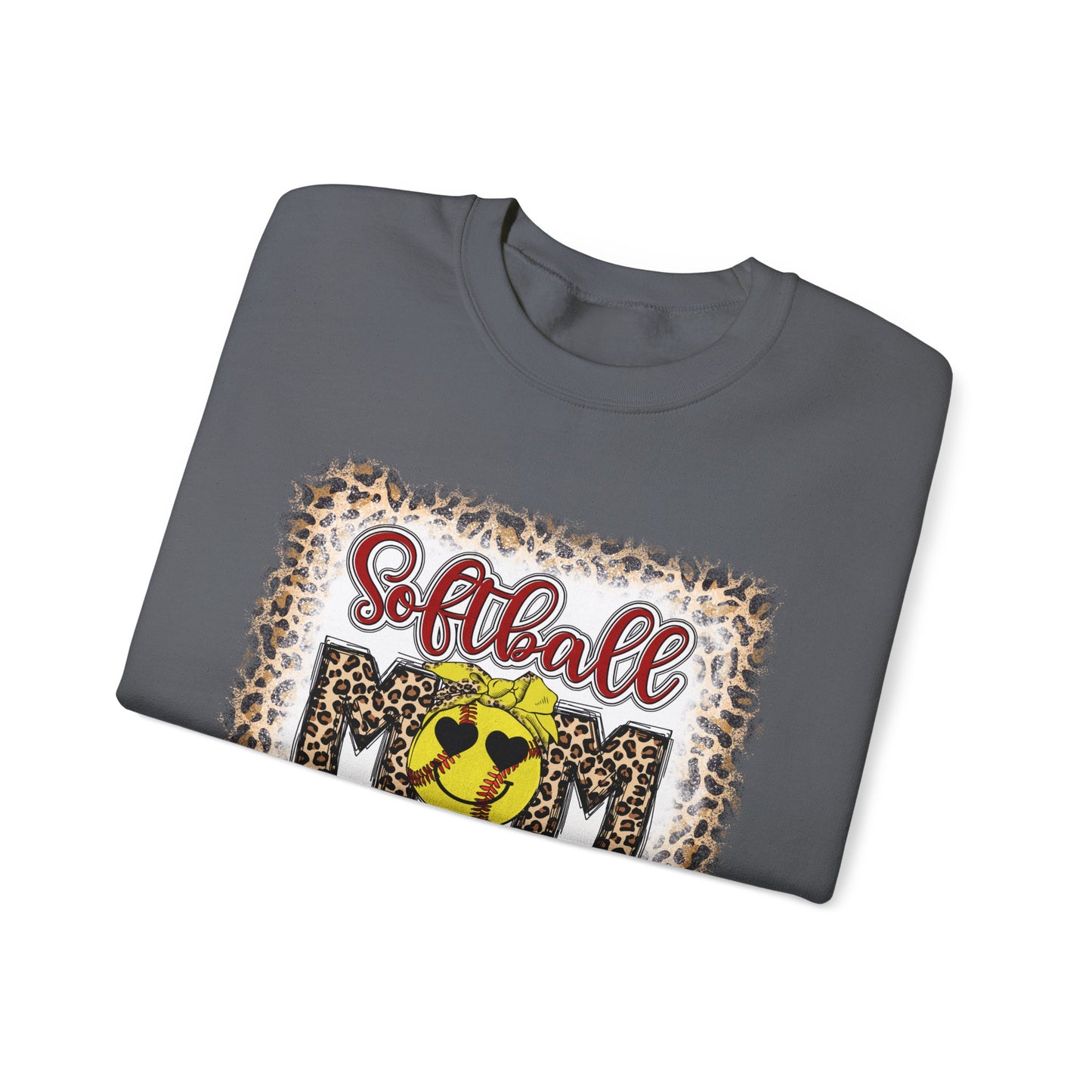 Softball Mom Sweatshirt | Cozy Crewneck for Sports Enthusiasts, Perfect Gift for Mother's Day, Game Days, and Casual Wear