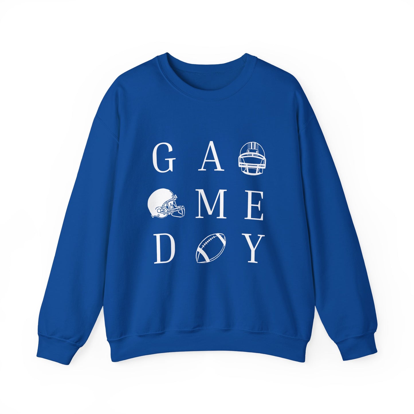 Game Day Sweatshirt, Unisex Crewneck Sweatshirt for Sports Fans, Football Appreciation Gift, Cozy Game Day Outfit, Tailgating Apparel