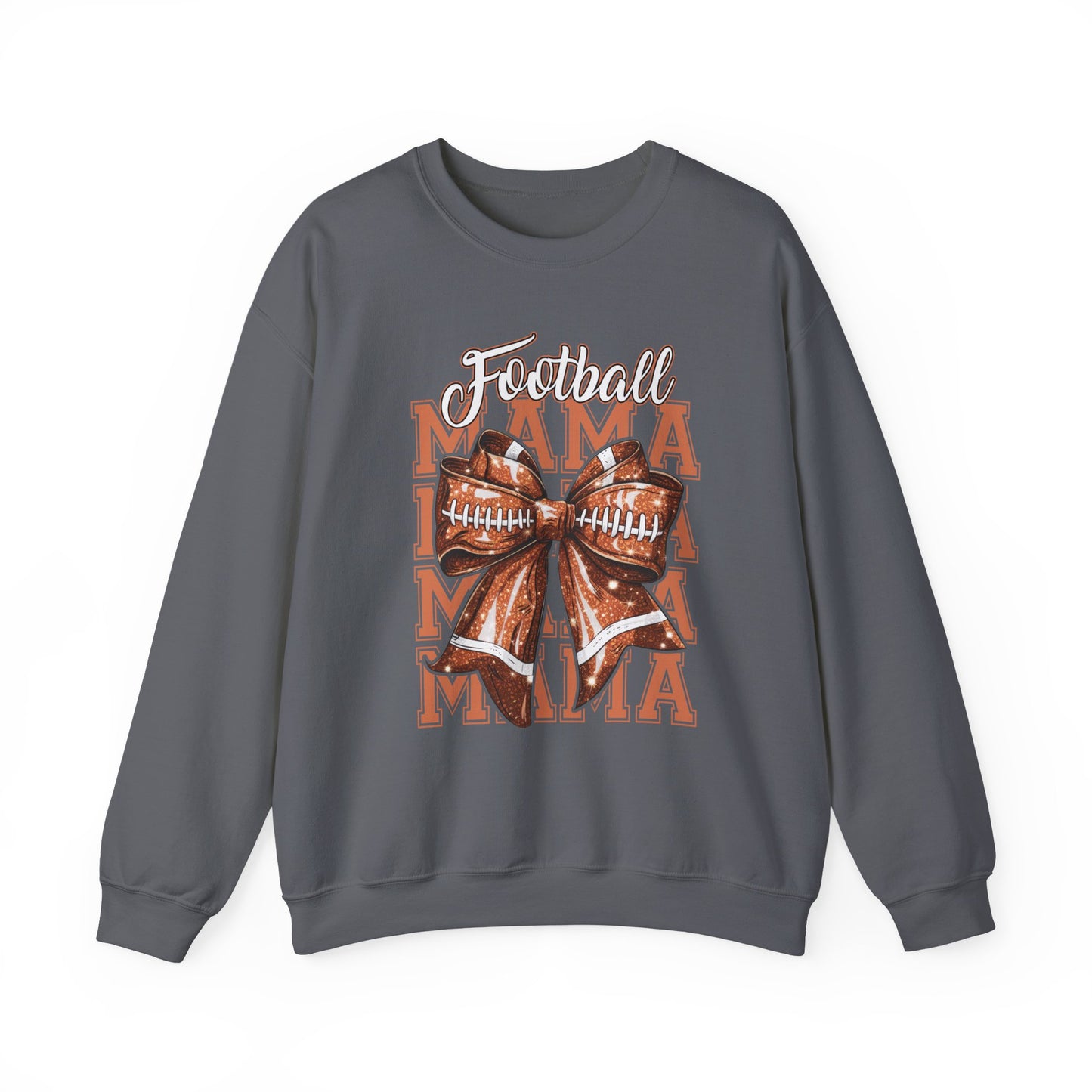 Football Mama Crewneck Sweatshirt - Ideal for Game Day, Family Gatherings, Sports Moms, and Unique Gift Ideas