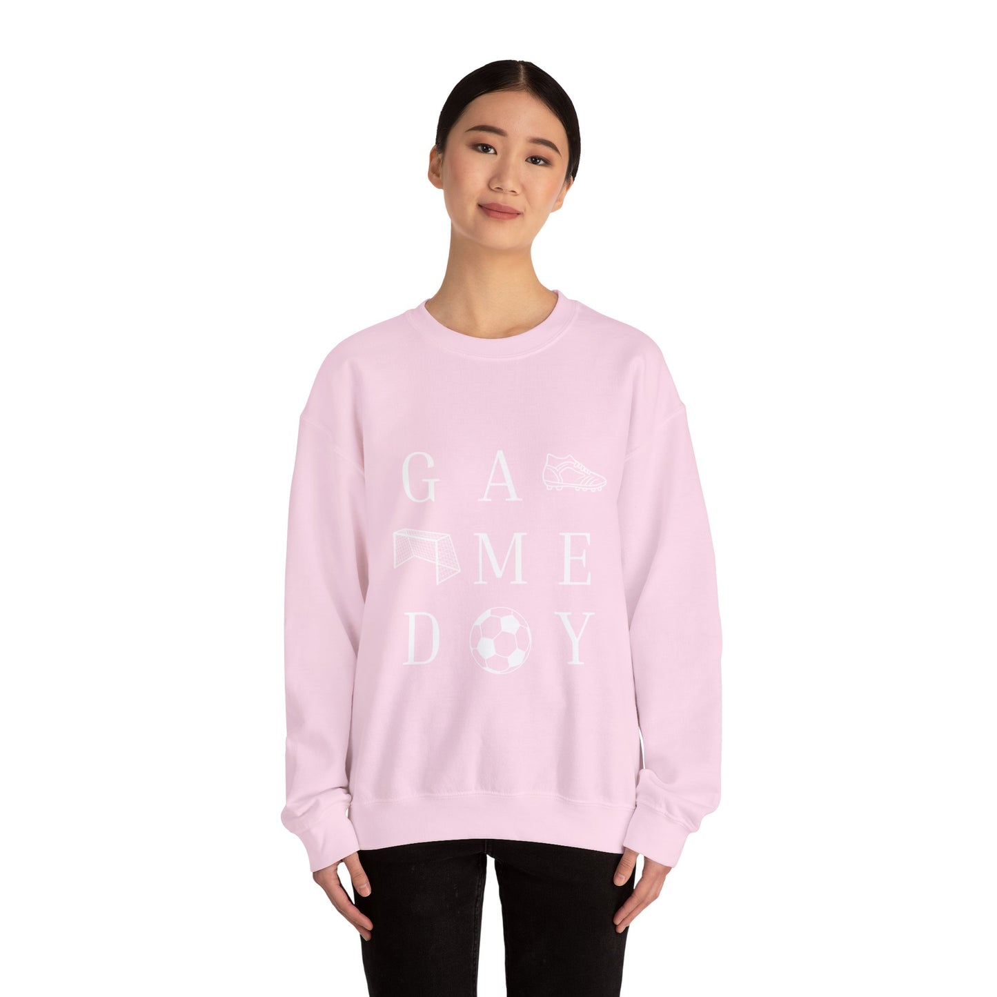 Game Day Unisex Crewneck Sweatshirt - Perfect Gift for Sports Lovers, Cozy Athletics Apparel, Soccer Enthusiast, Tailgate Outfit