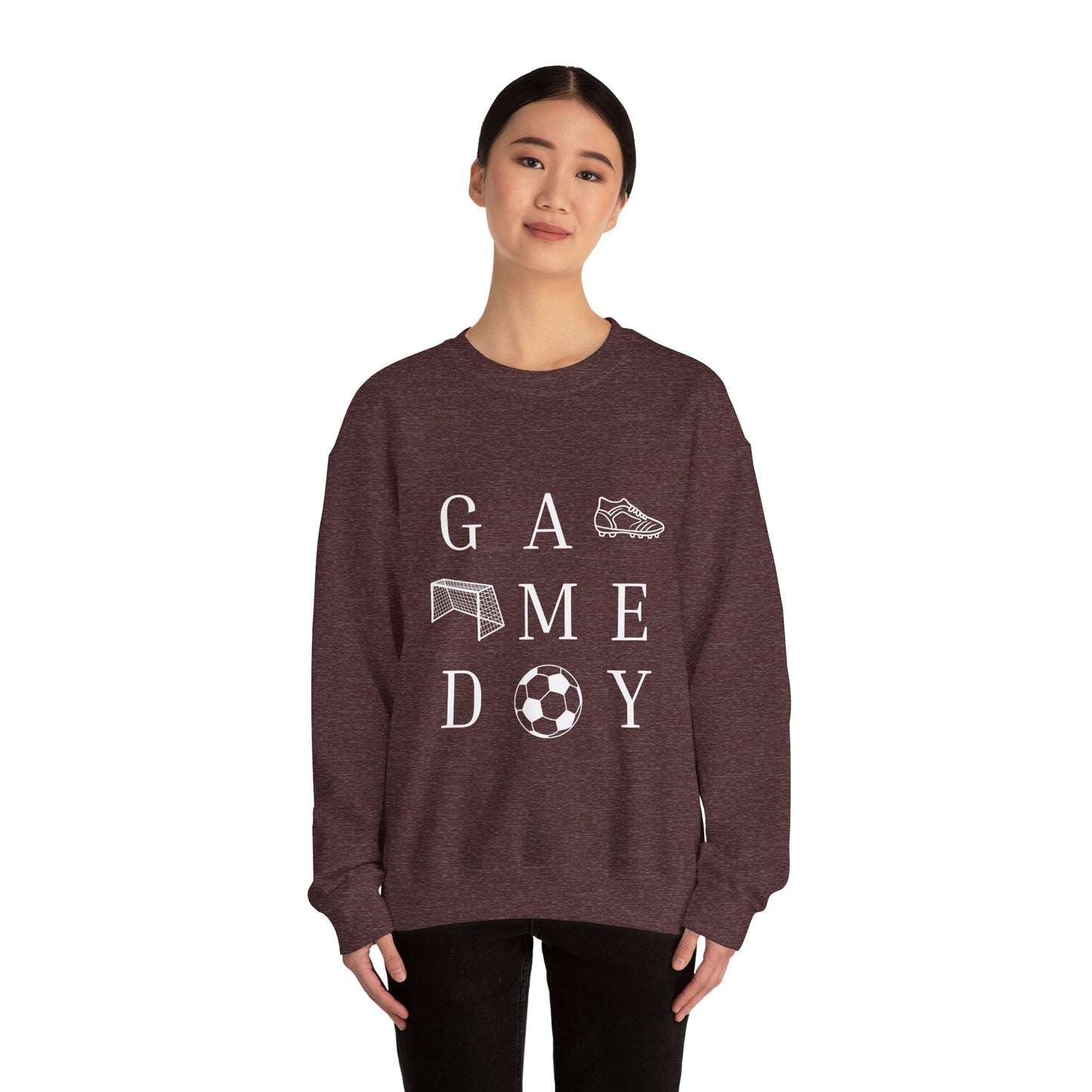 Game Day Unisex Crewneck Sweatshirt - Perfect Gift for Sports Lovers, Cozy Athletics Apparel, Soccer Enthusiast, Tailgate Outfit