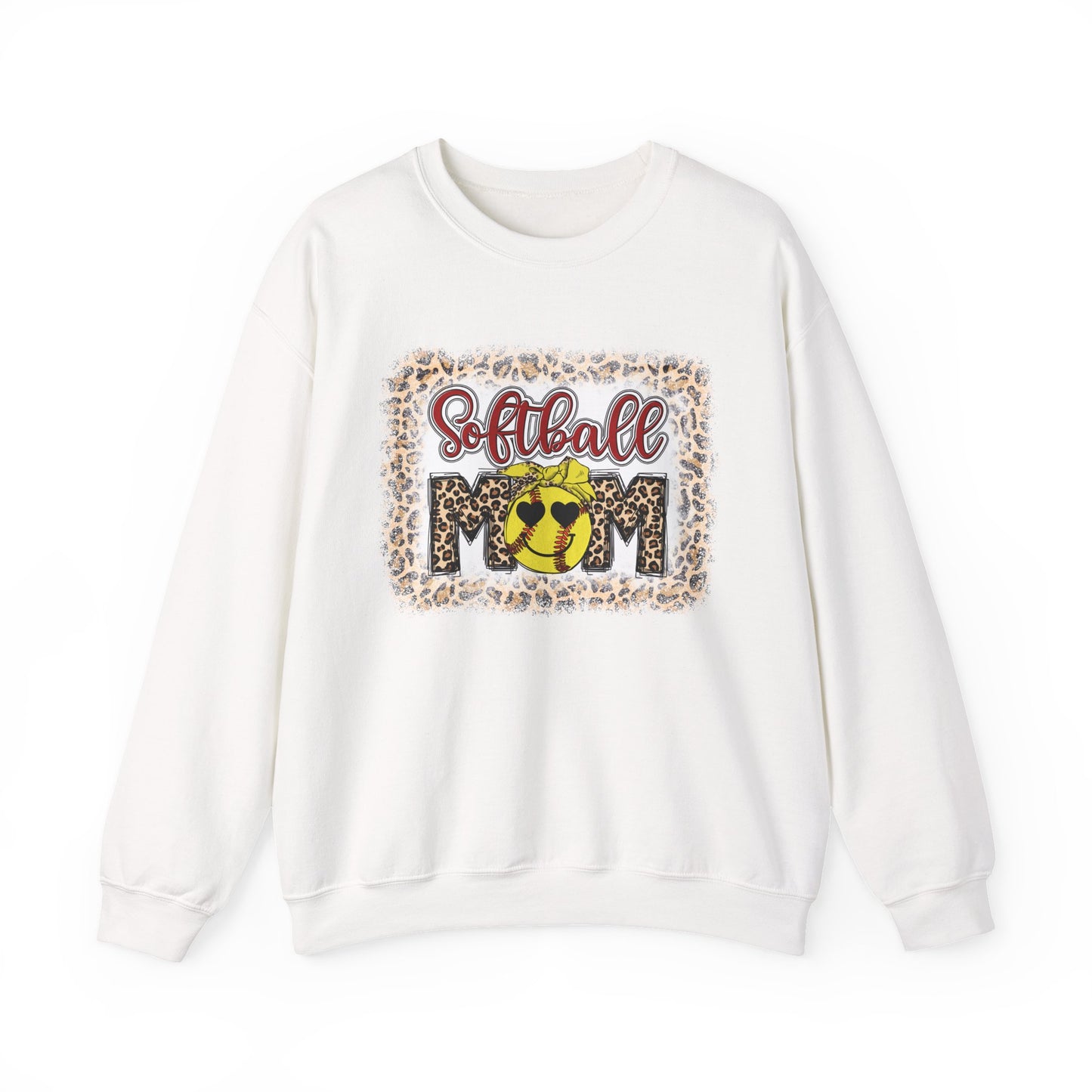 Softball Mom Sweatshirt | Cozy Crewneck for Sports Enthusiasts, Perfect Gift for Mother's Day, Game Days, and Casual Wear