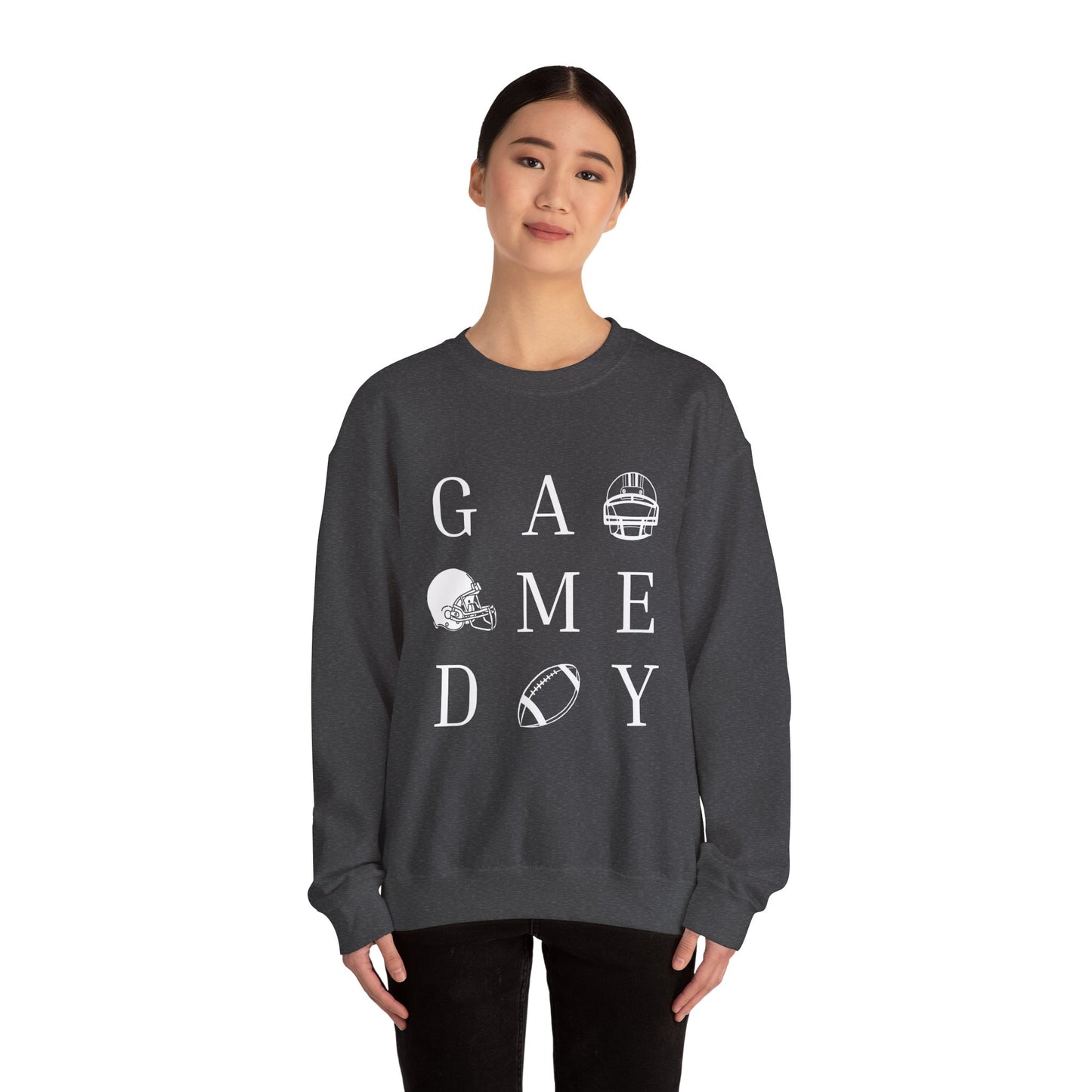 Game Day Sweatshirt, Unisex Crewneck Sweatshirt for Sports Fans, Football Appreciation Gift, Cozy Game Day Outfit, Tailgating Apparel