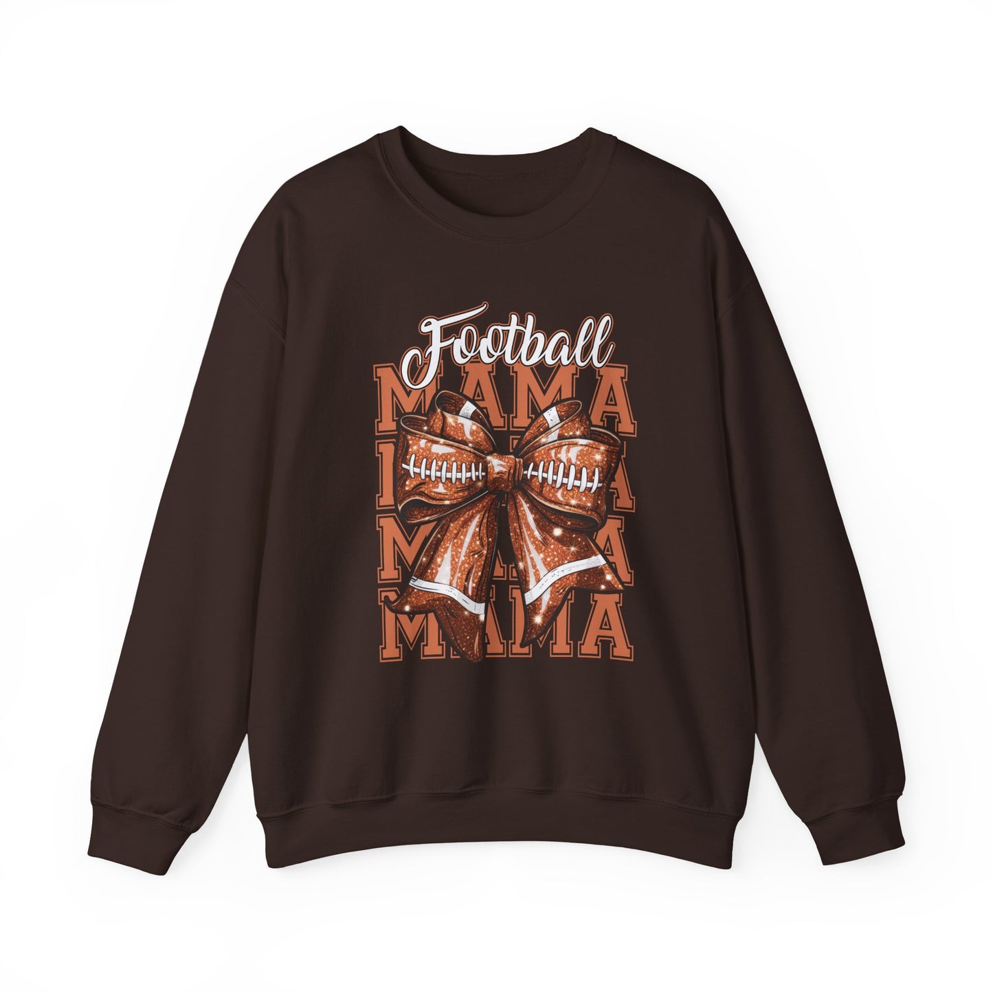 Football Mama Crewneck Sweatshirt - Ideal for Game Day, Family Gatherings, Sports Moms, and Unique Gift Ideas