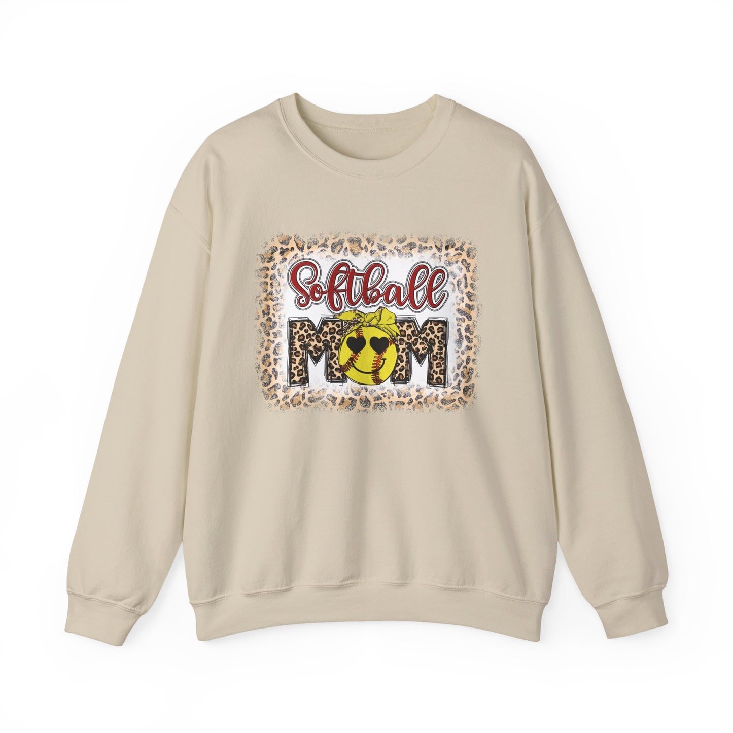 Softball Mom Sweatshirt | Cozy Crewneck for Sports Enthusiasts, Perfect Gift for Mother's Day, Game Days, and Casual Wear