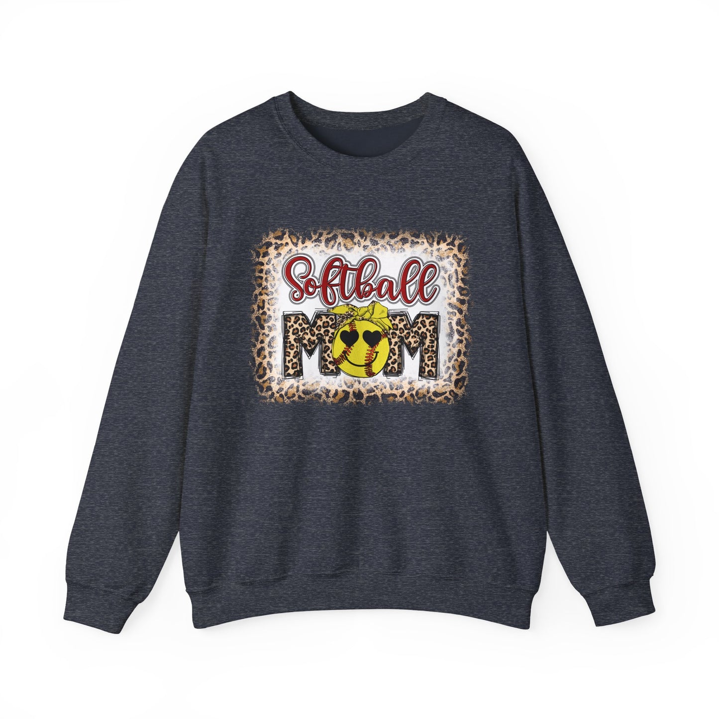 Softball Mom Sweatshirt | Cozy Crewneck for Sports Enthusiasts, Perfect Gift for Mother's Day, Game Days, and Casual Wear