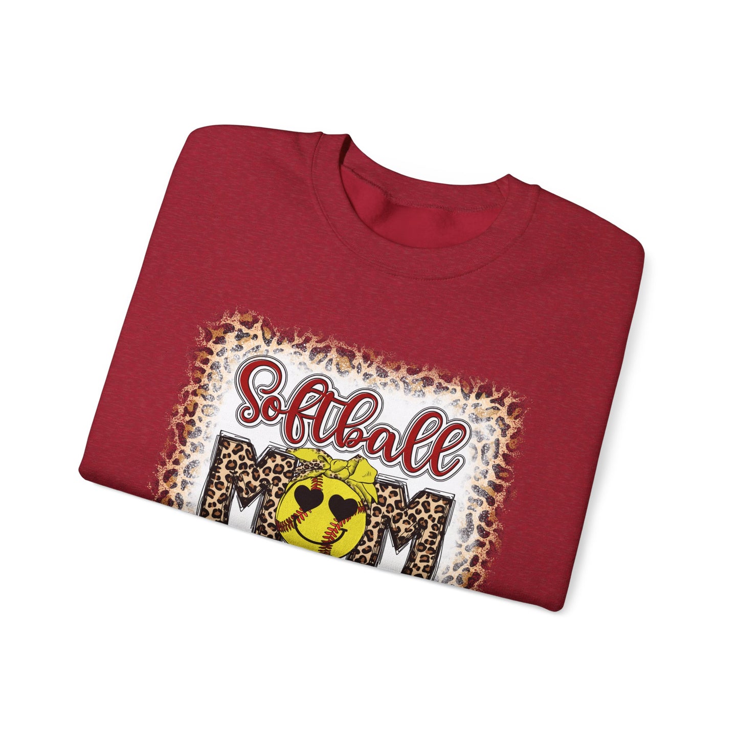 Softball Mom Sweatshirt | Cozy Crewneck for Sports Enthusiasts, Perfect Gift for Mother's Day, Game Days, and Casual Wear