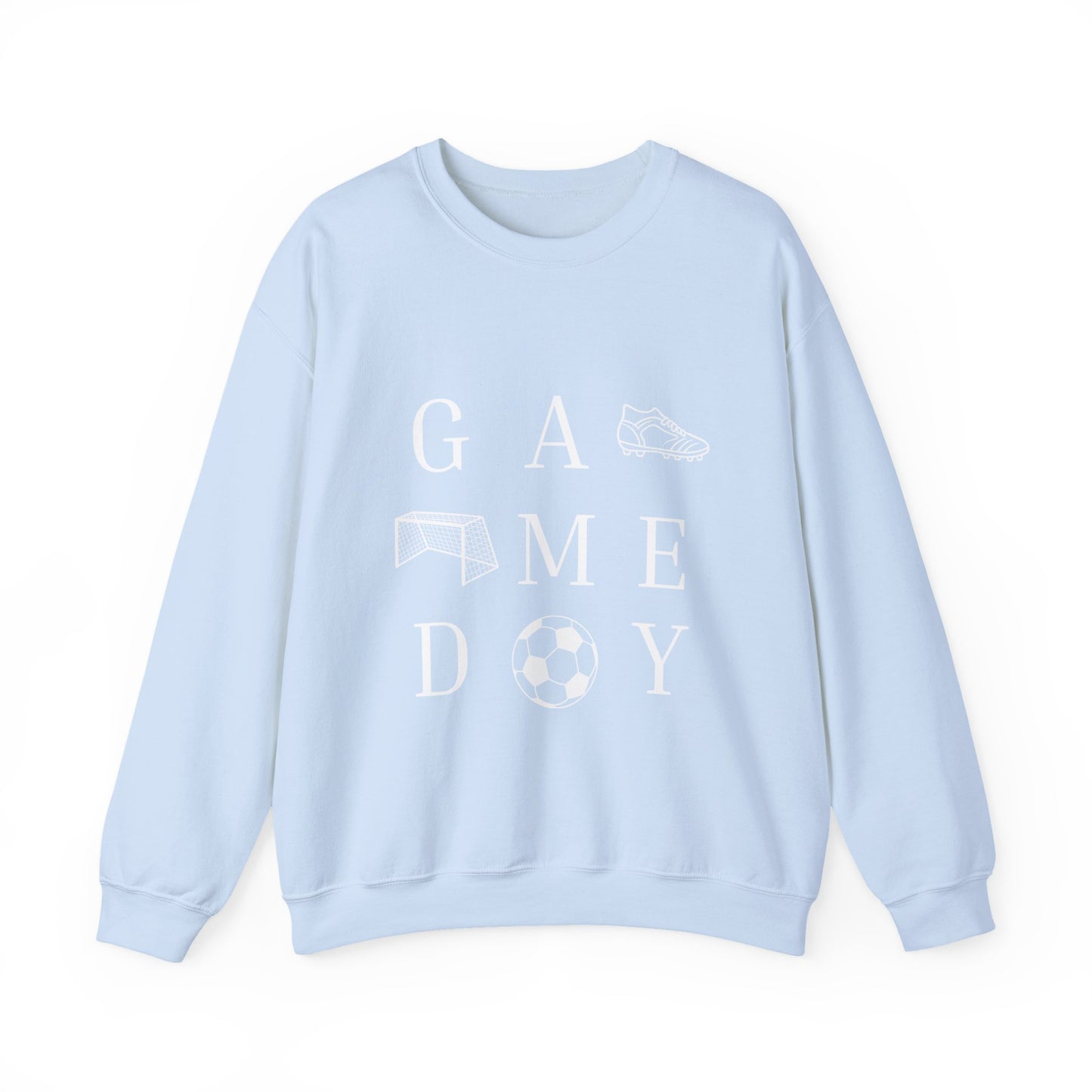 Game Day Unisex Crewneck Sweatshirt - Perfect Gift for Sports Lovers, Cozy Athletics Apparel, Soccer Enthusiast, Tailgate Outfit