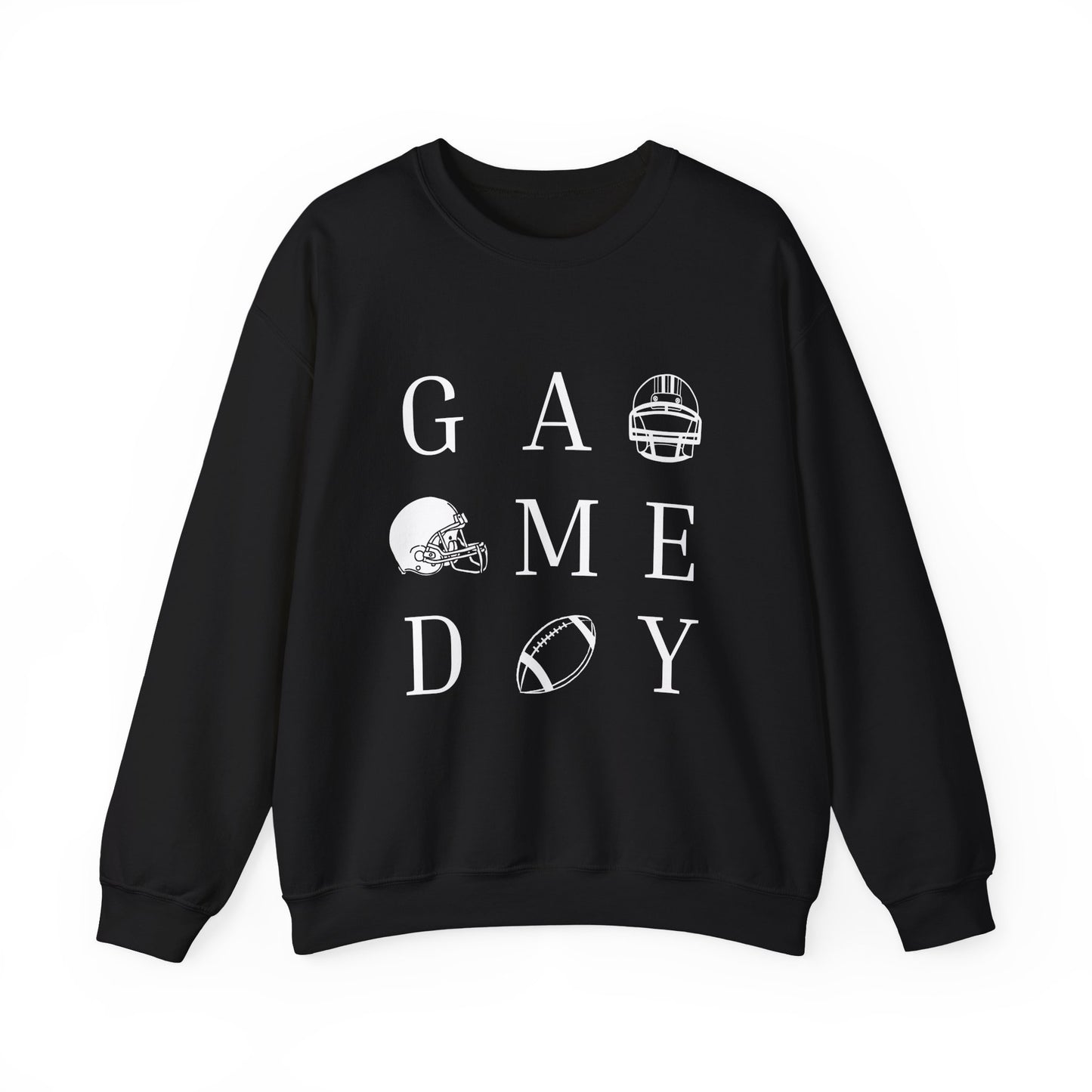 Game Day Sweatshirt, Unisex Crewneck Sweatshirt for Sports Fans, Football Appreciation Gift, Cozy Game Day Outfit, Tailgating Apparel