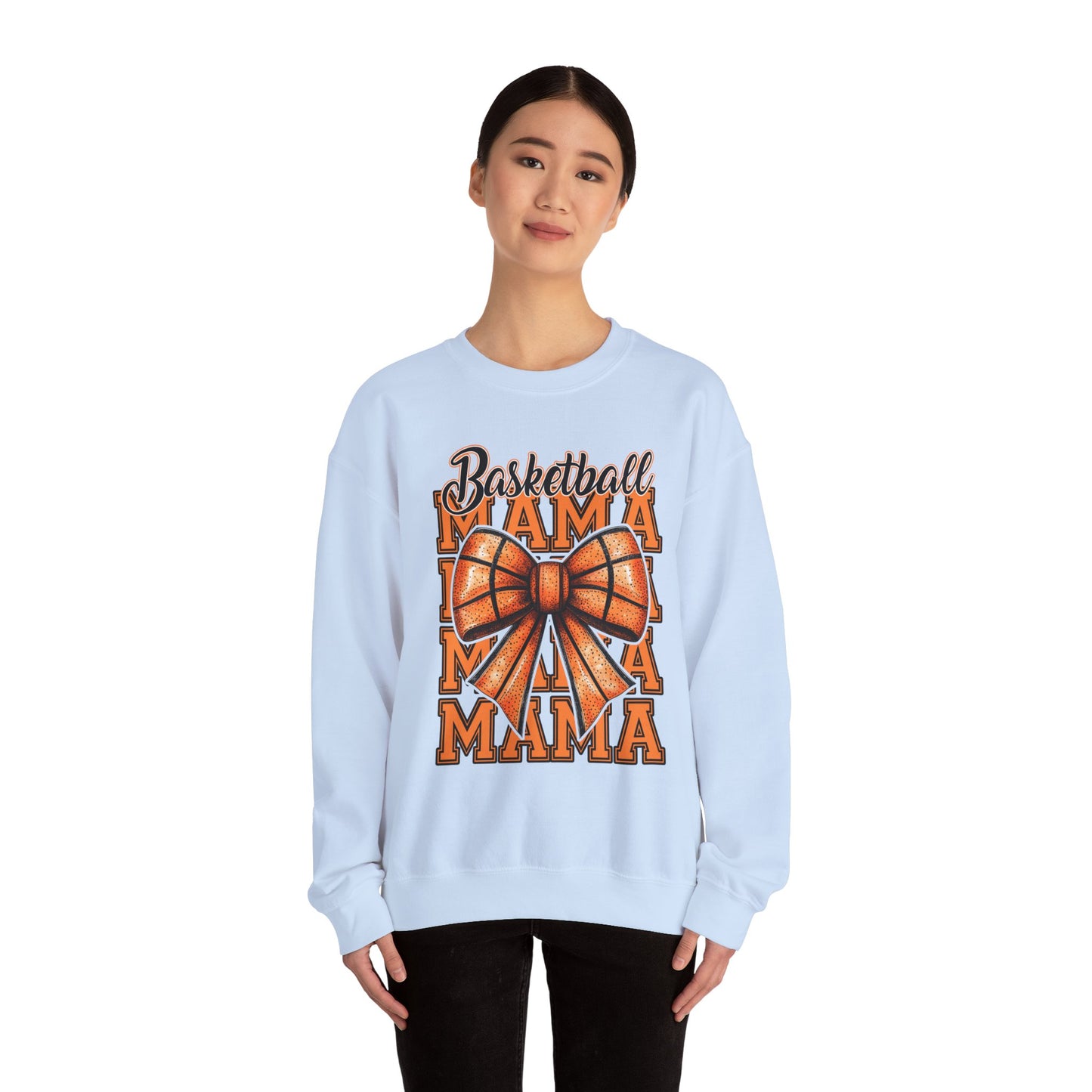Basketball Mama Sweatshirt | Cozy Crewneck for Sports Moms | Gift for Mother's Day, Basketball Games, Family Events, Casual Wear