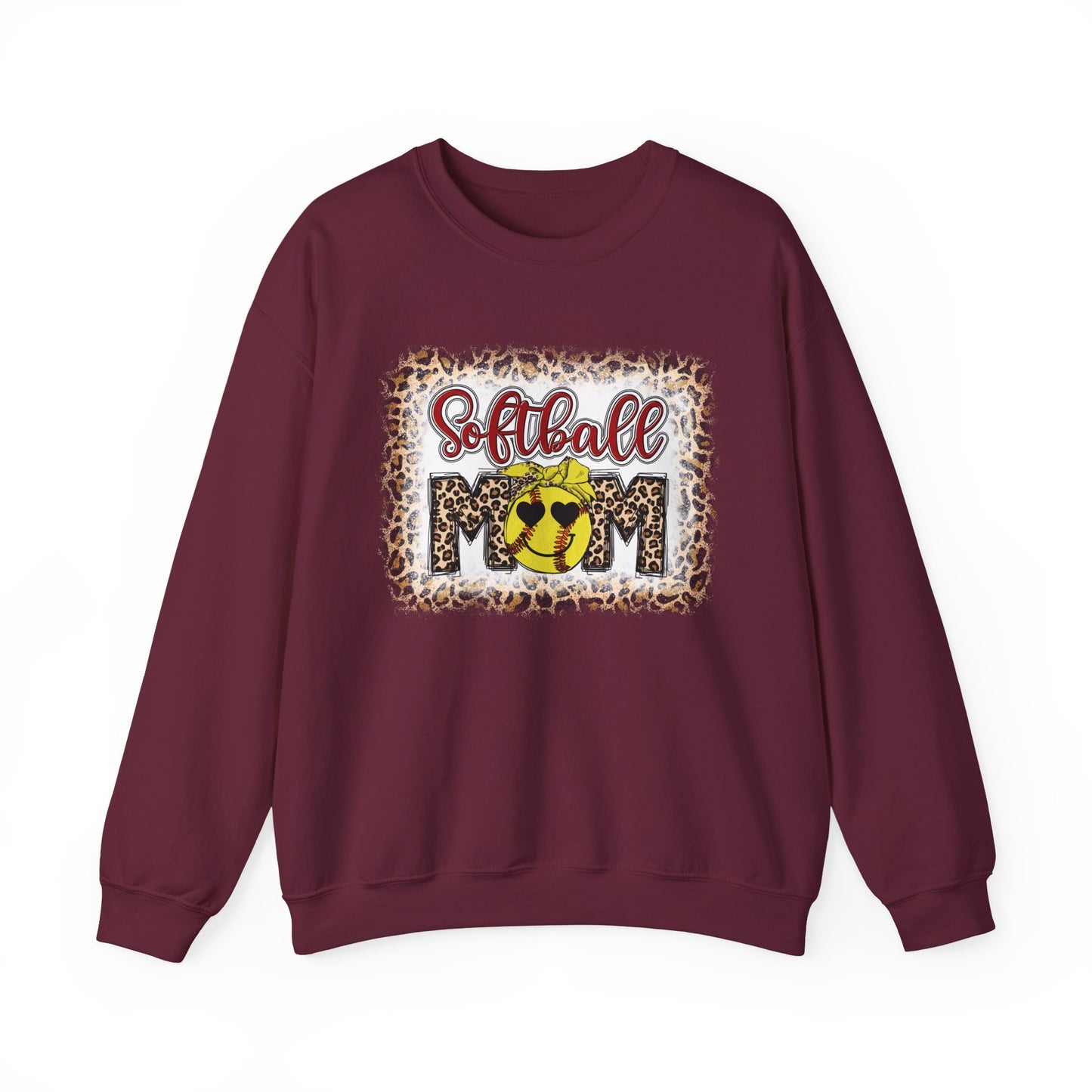 Softball Mom Sweatshirt | Cozy Crewneck for Sports Enthusiasts, Perfect Gift for Mother's Day, Game Days, and Casual Wear