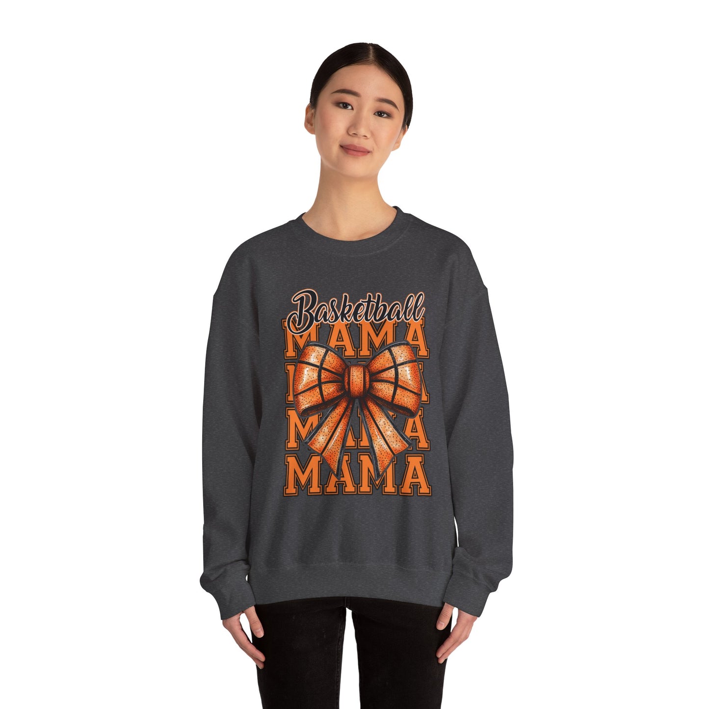 Basketball Mama Sweatshirt | Cozy Crewneck for Sports Moms | Gift for Mother's Day, Basketball Games, Family Events, Casual Wear