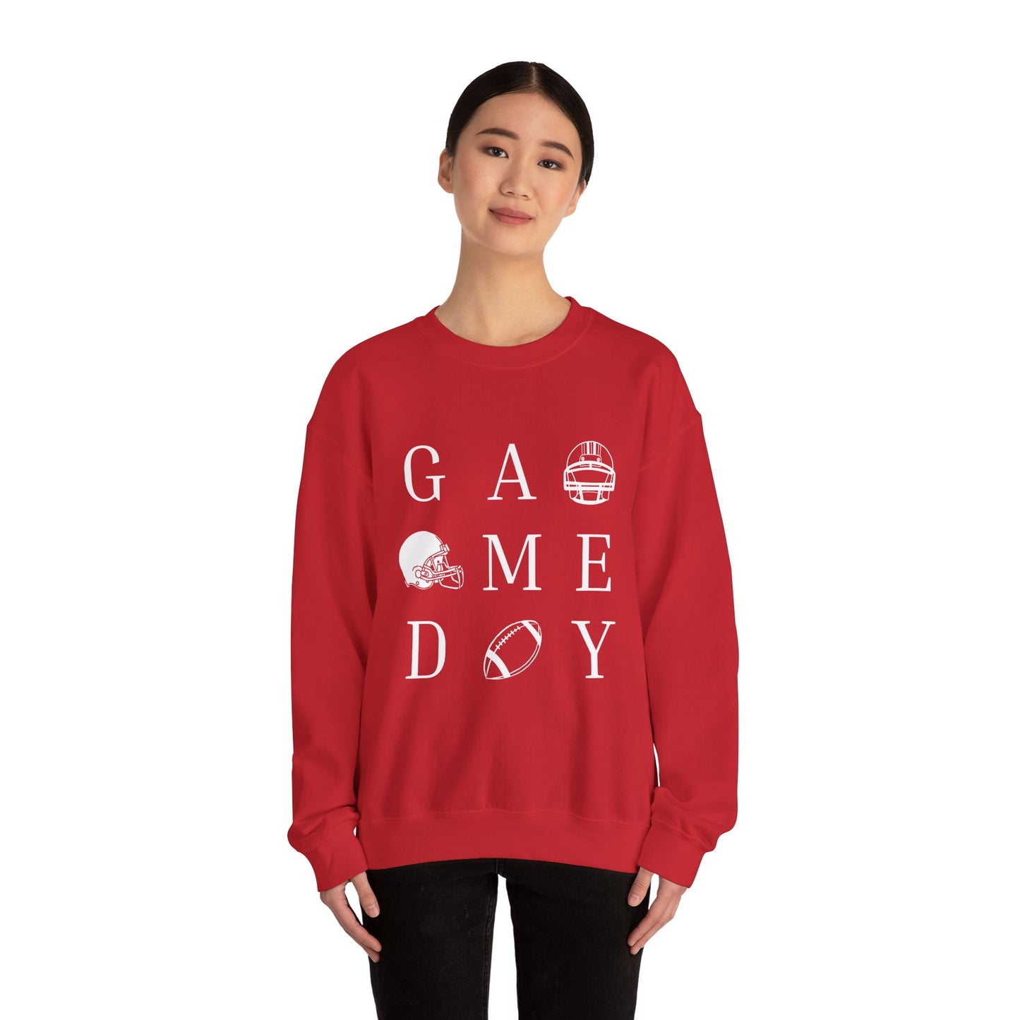 Game Day Sweatshirt, Unisex Crewneck Sweatshirt for Sports Fans, Football Appreciation Gift, Cozy Game Day Outfit, Tailgating Apparel
