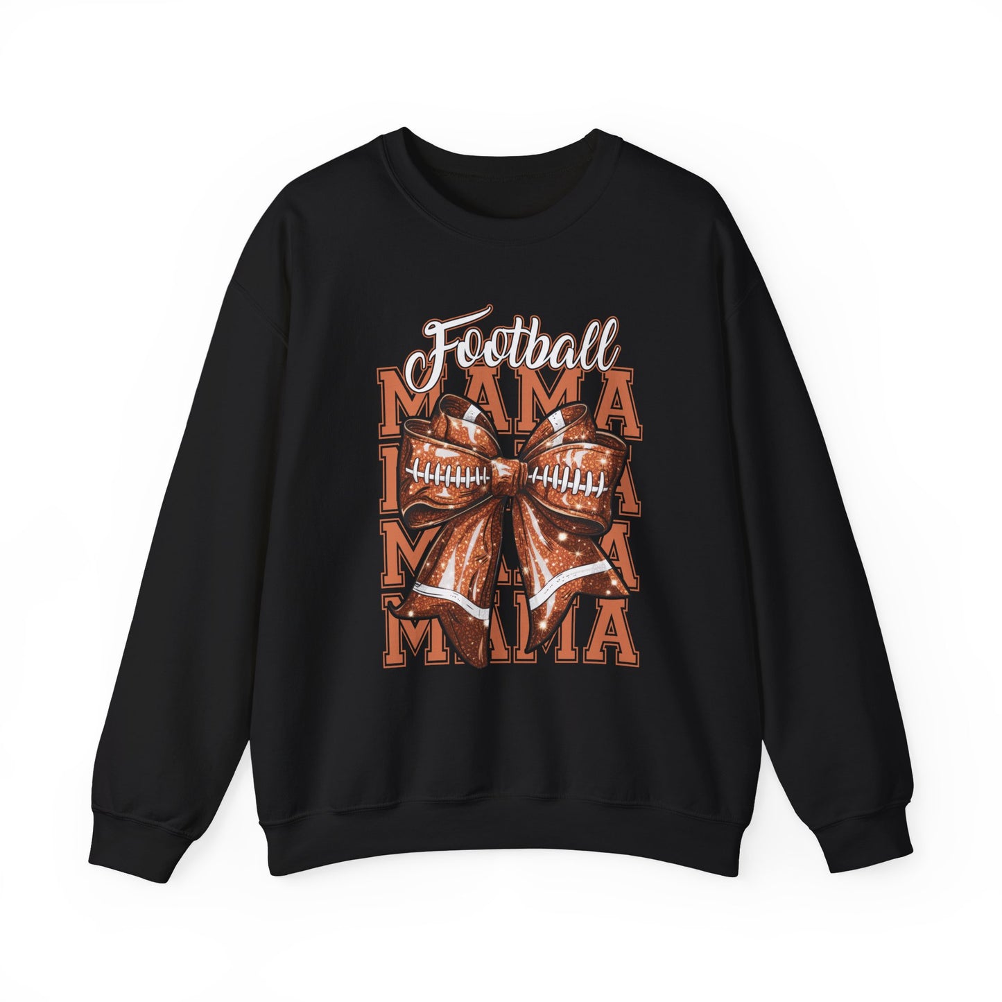 Football Mama Crewneck Sweatshirt - Ideal for Game Day, Family Gatherings, Sports Moms, and Unique Gift Ideas