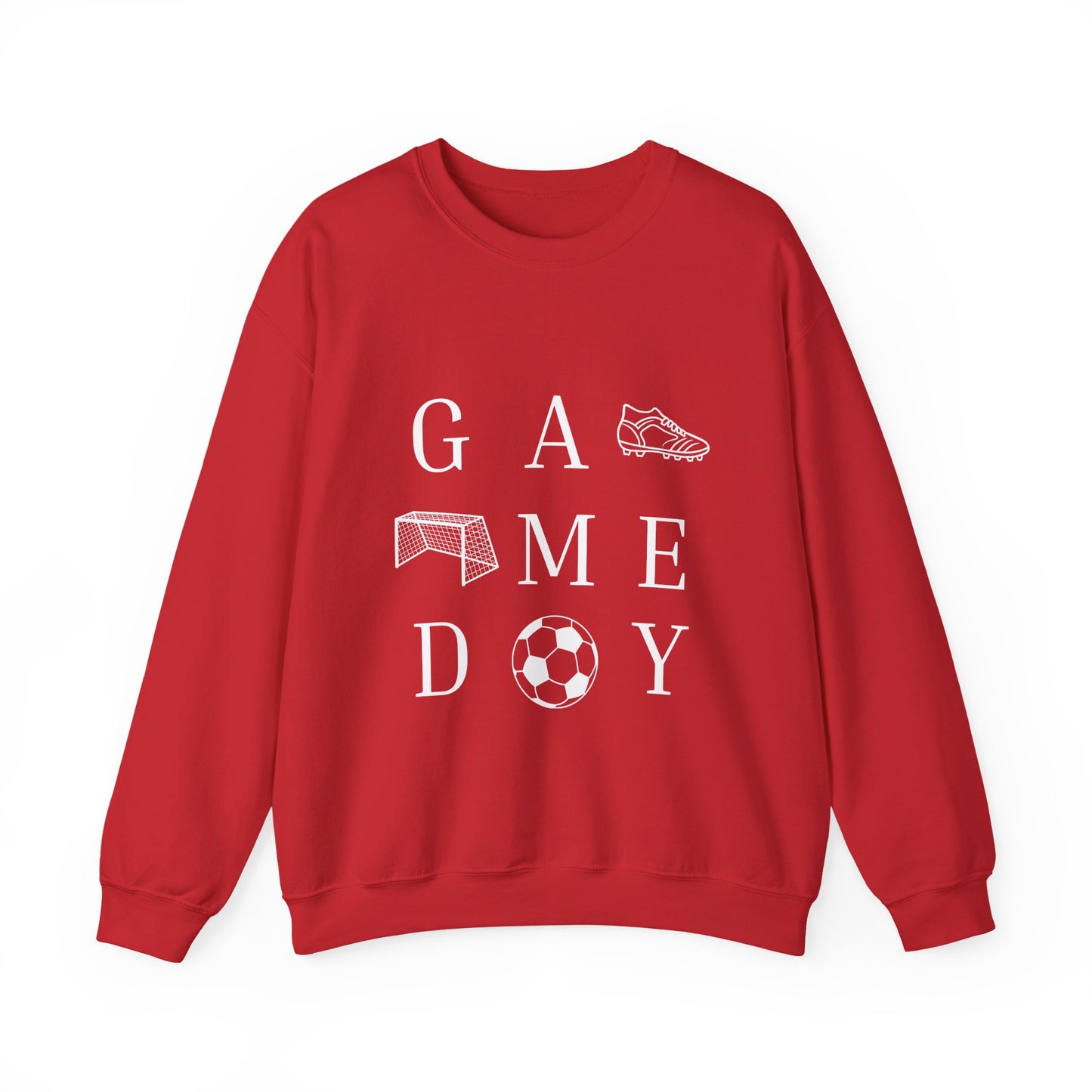 Game Day Unisex Crewneck Sweatshirt - Perfect Gift for Sports Lovers, Cozy Athletics Apparel, Soccer Enthusiast, Tailgate Outfit
