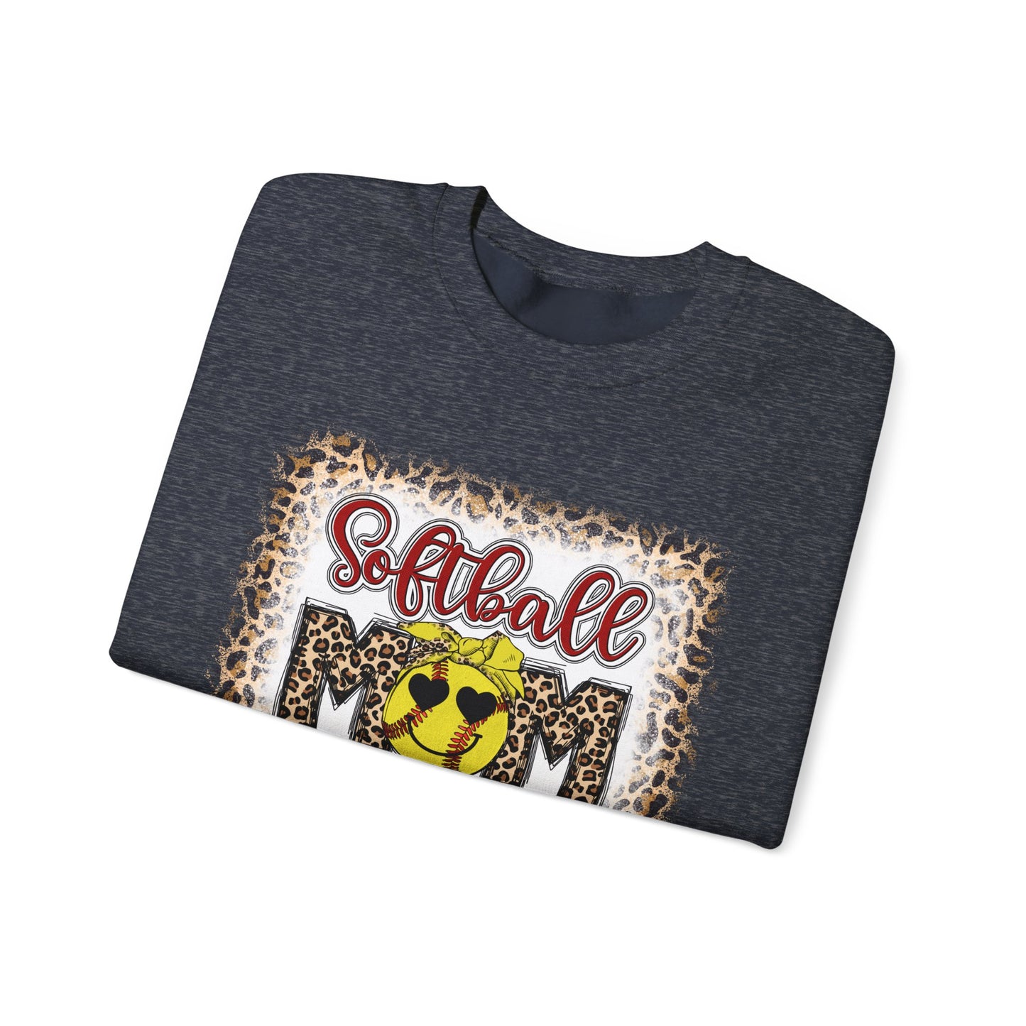Softball Mom Sweatshirt | Cozy Crewneck for Sports Enthusiasts, Perfect Gift for Mother's Day, Game Days, and Casual Wear