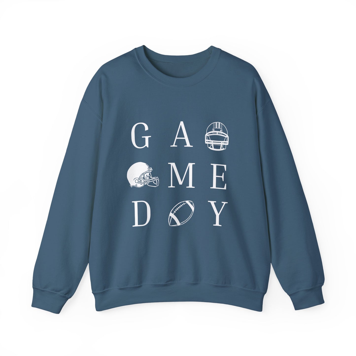 Game Day Sweatshirt, Unisex Crewneck Sweatshirt for Sports Fans, Football Appreciation Gift, Cozy Game Day Outfit, Tailgating Apparel