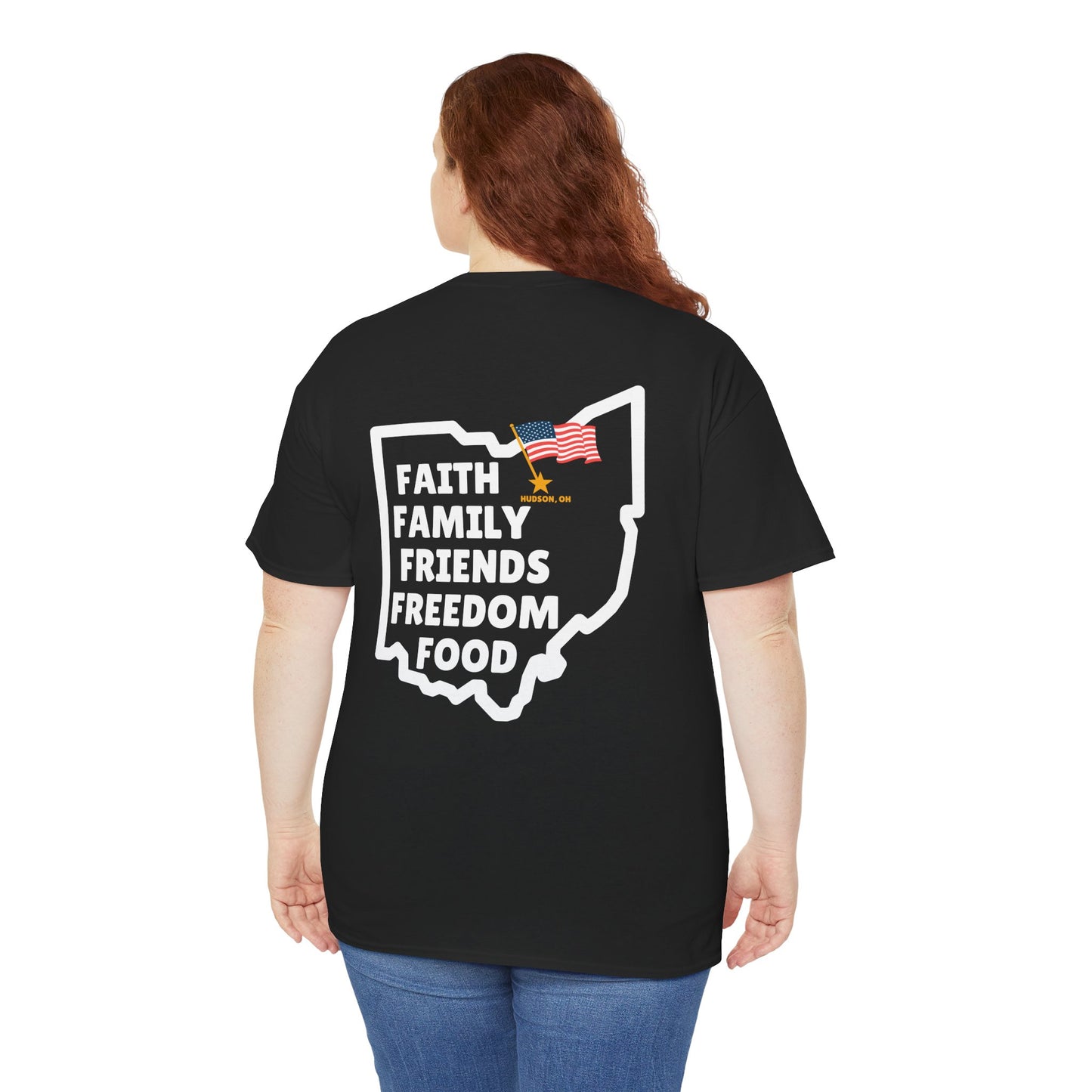 Retro Diner Unisex Heavy Cotton Tee, Vintage Style Shirt, Casual Wear, 4th of July Tee, Gift for Food Lovers, Americana Fashion