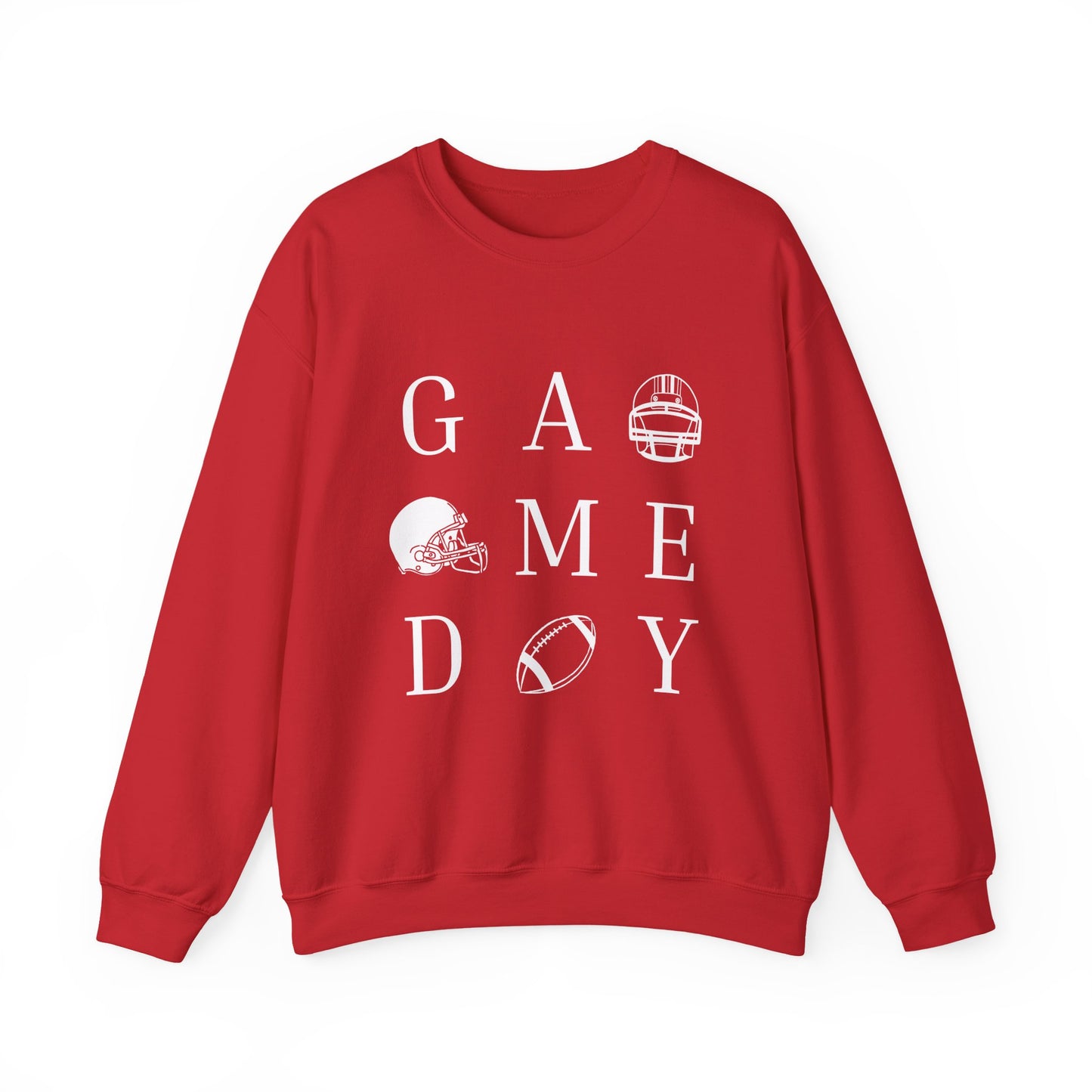 Game Day Sweatshirt, Unisex Crewneck Sweatshirt for Sports Fans, Football Appreciation Gift, Cozy Game Day Outfit, Tailgating Apparel
