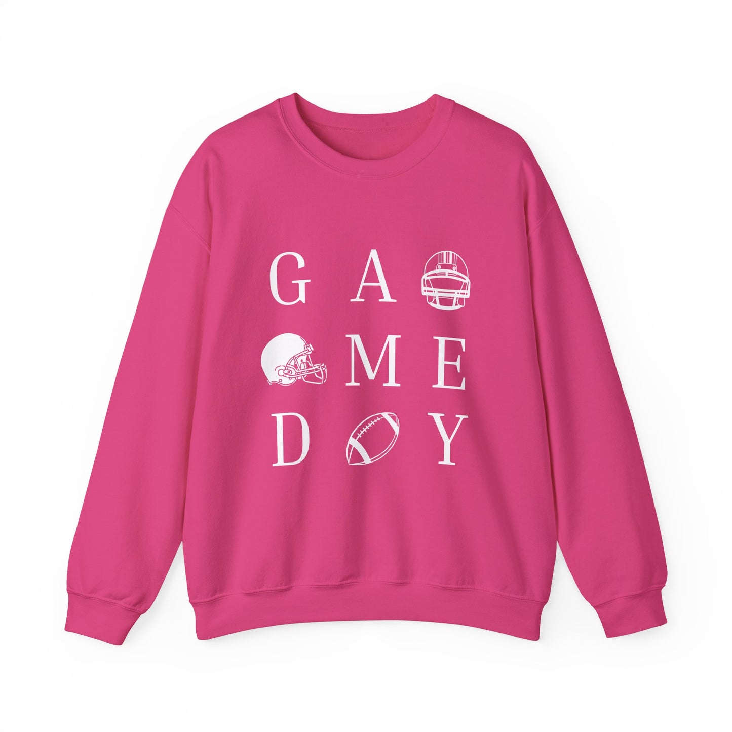 Game Day Sweatshirt, Unisex Crewneck Sweatshirt for Sports Fans, Football Appreciation Gift, Cozy Game Day Outfit, Tailgating Apparel