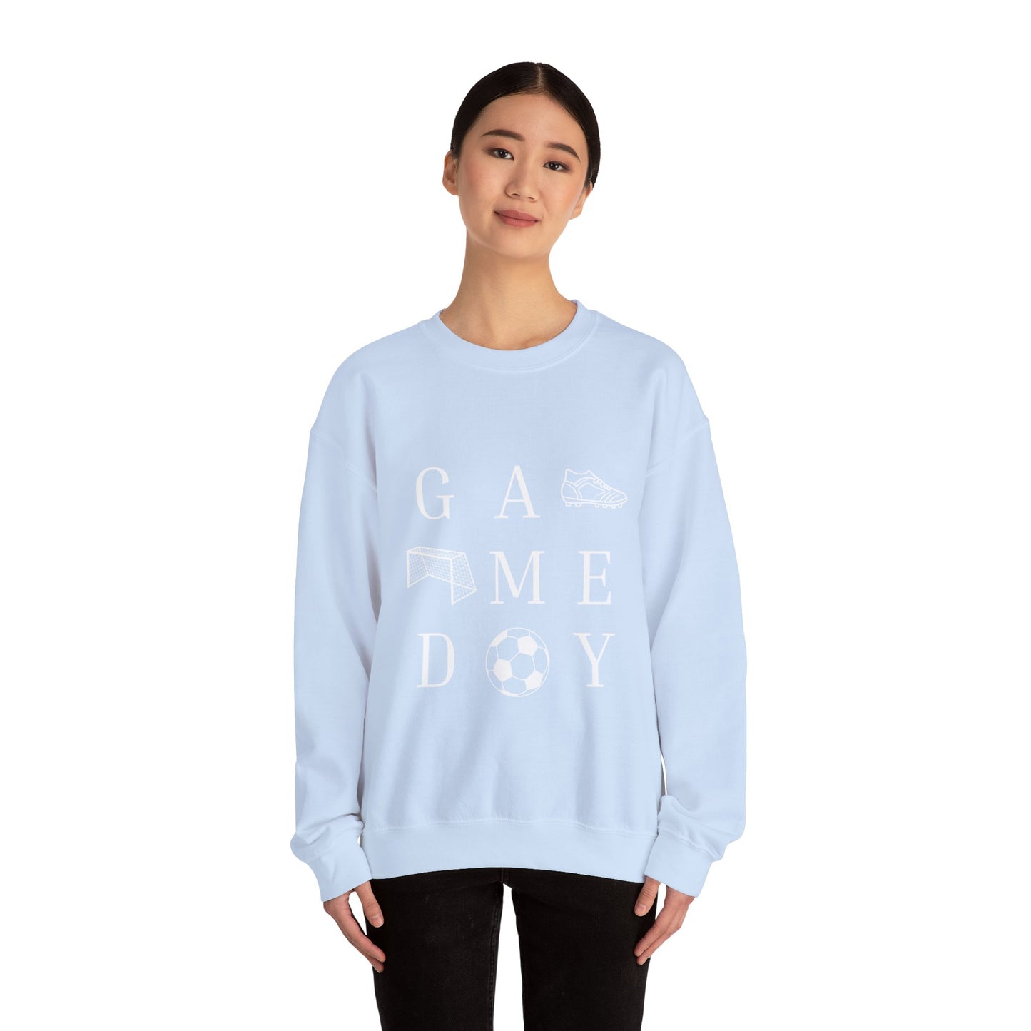 Game Day Unisex Crewneck Sweatshirt - Perfect Gift for Sports Lovers, Cozy Athletics Apparel, Soccer Enthusiast, Tailgate Outfit