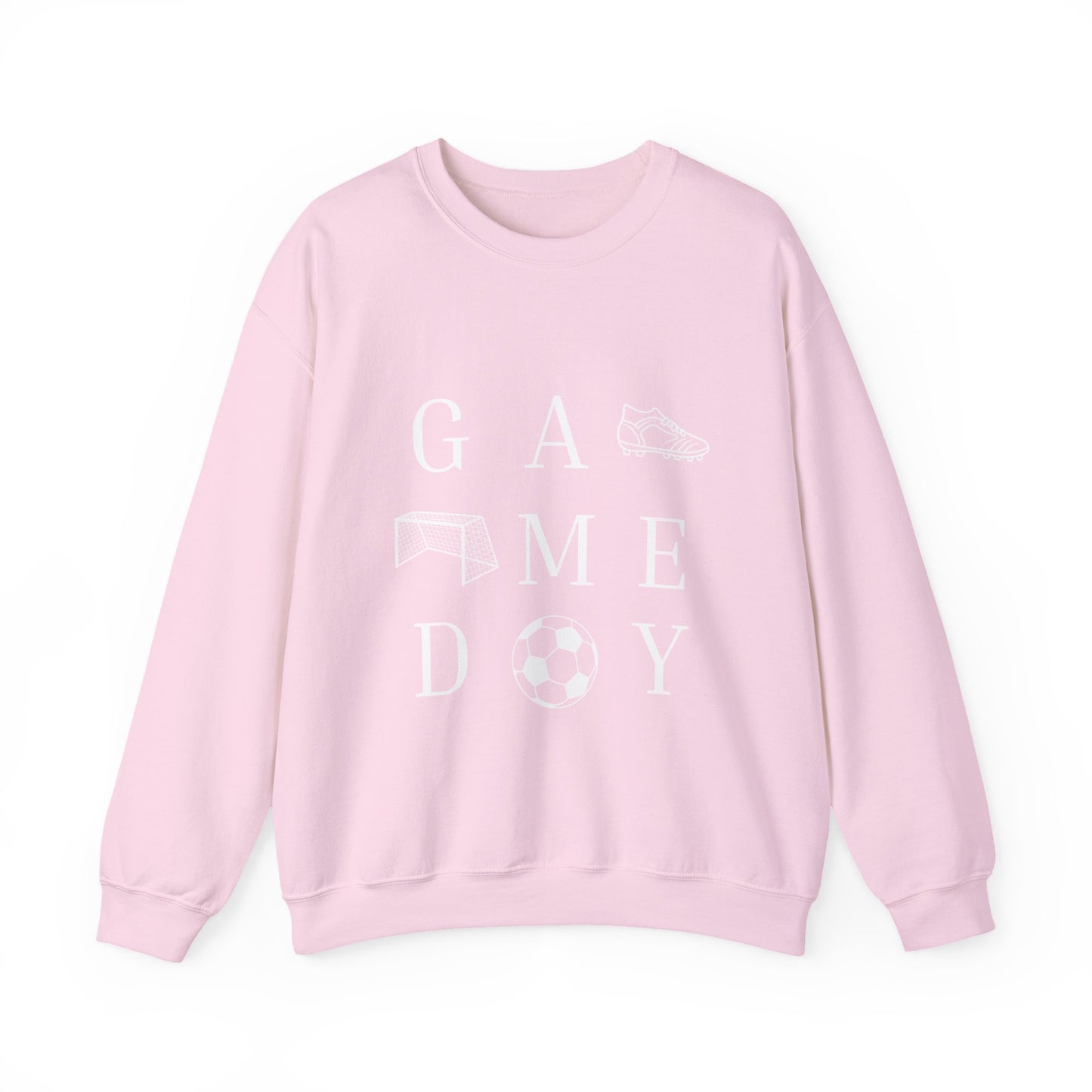 Game Day Unisex Crewneck Sweatshirt - Perfect Gift for Sports Lovers, Cozy Athletics Apparel, Soccer Enthusiast, Tailgate Outfit