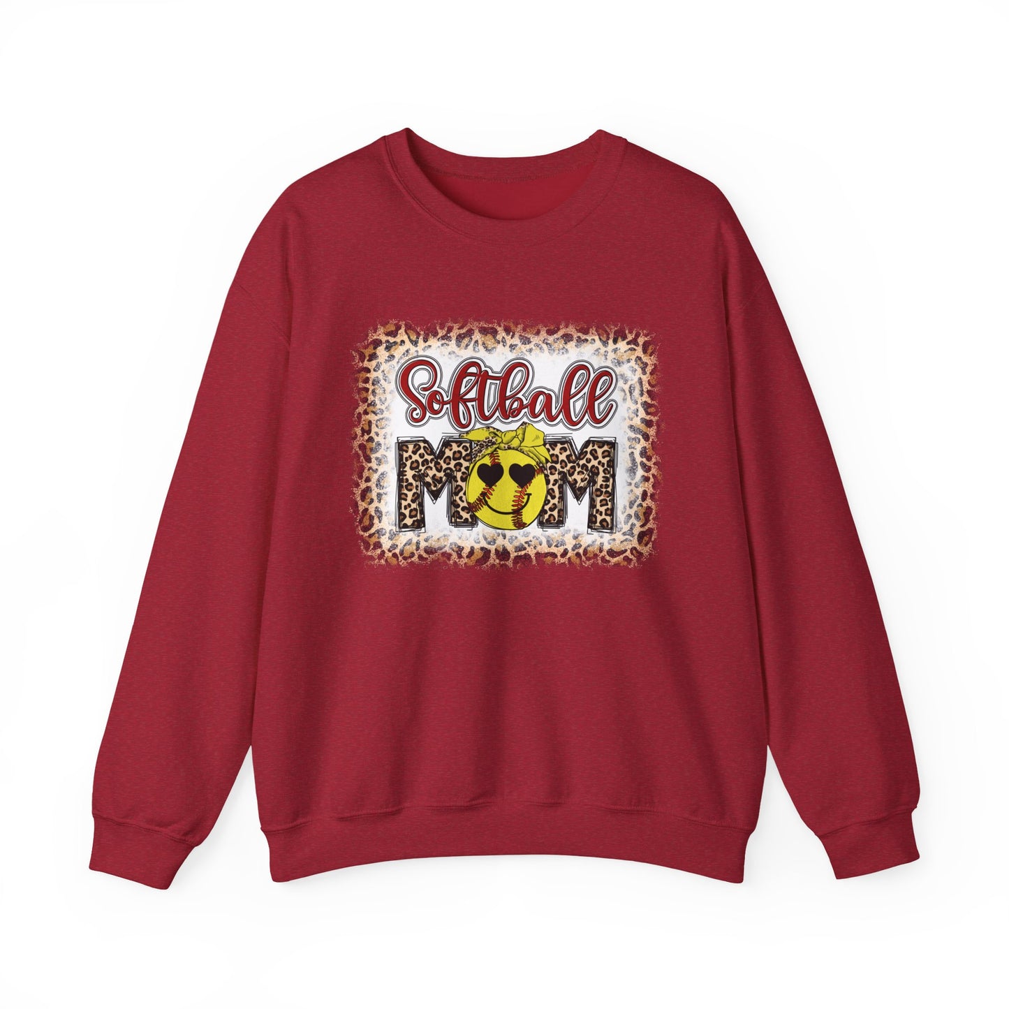 Softball Mom Sweatshirt | Cozy Crewneck for Sports Enthusiasts, Perfect Gift for Mother's Day, Game Days, and Casual Wear