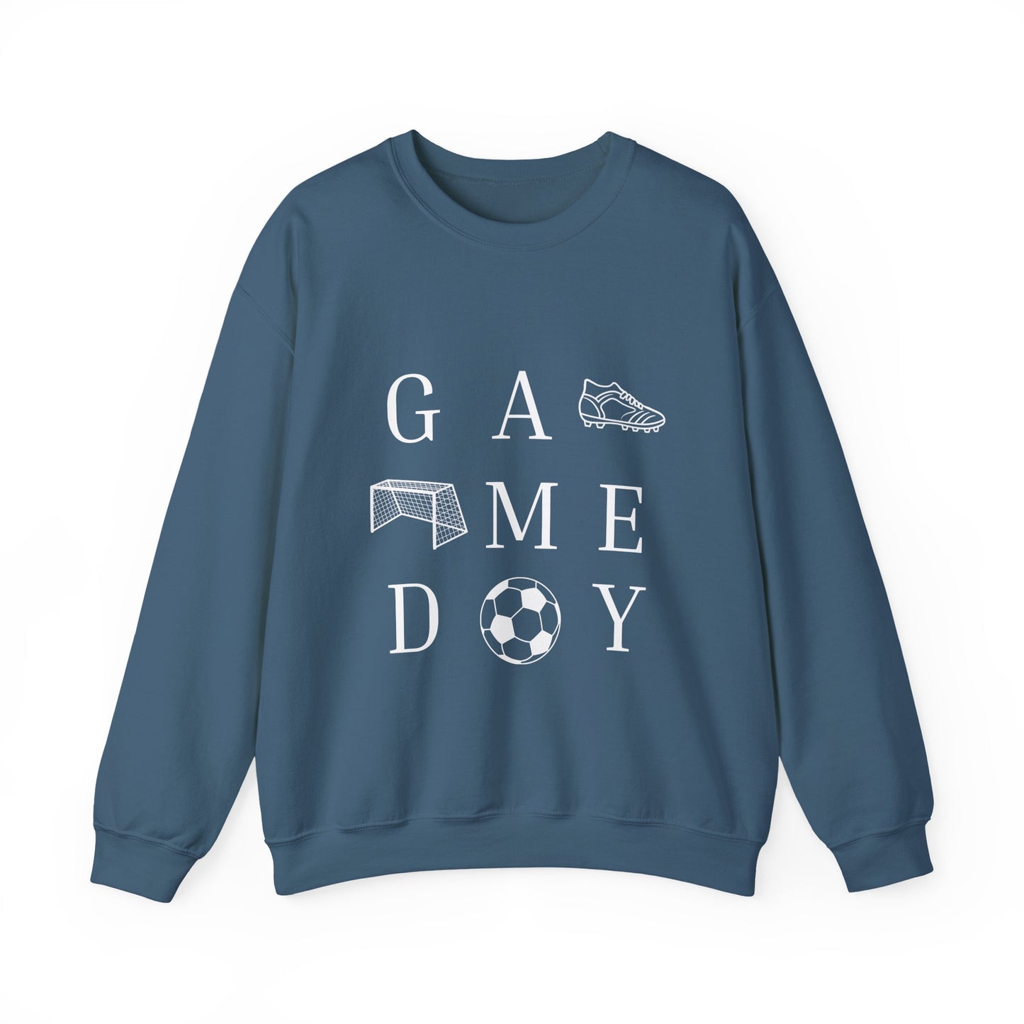 Game Day Unisex Crewneck Sweatshirt - Perfect Gift for Sports Lovers, Cozy Athletics Apparel, Soccer Enthusiast, Tailgate Outfit