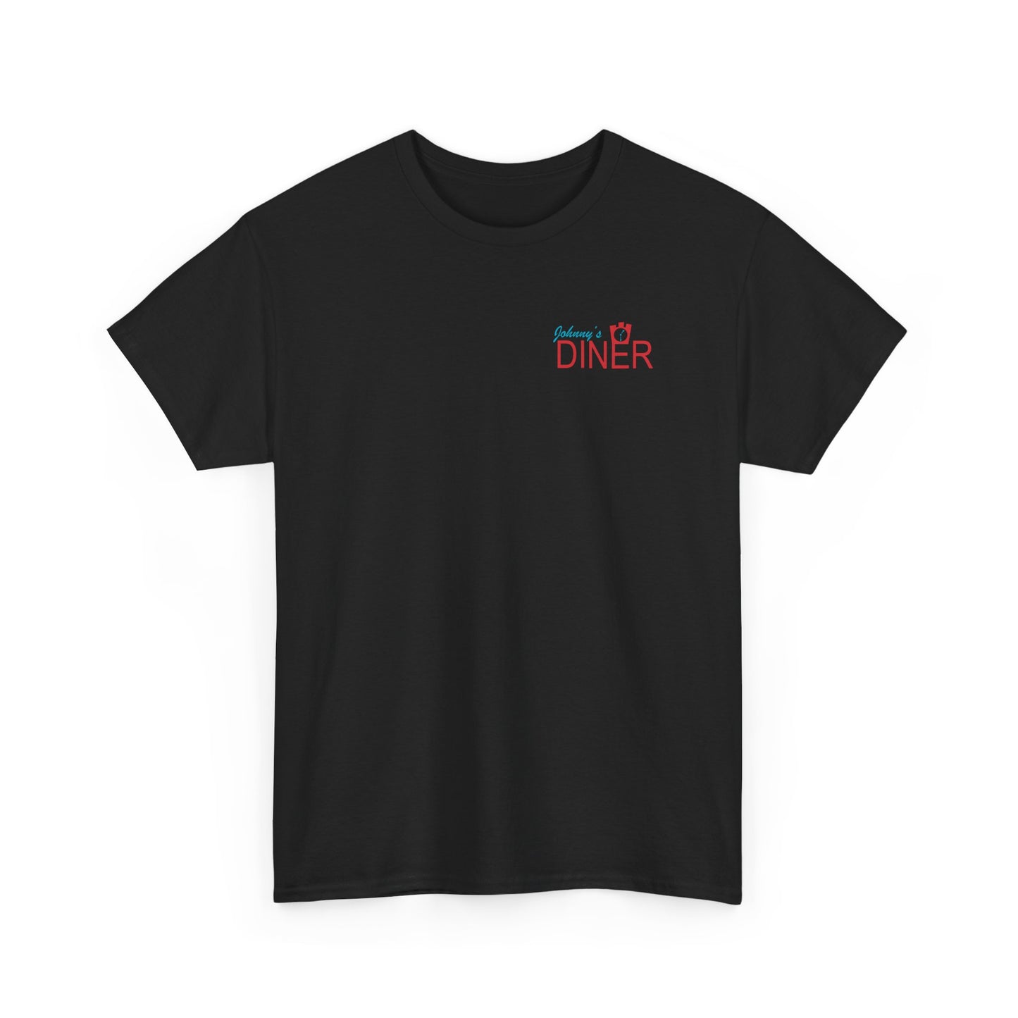 Retro Diner Unisex Heavy Cotton Tee, Vintage Style Shirt, Casual Wear, 4th of July Tee, Gift for Food Lovers, Americana Fashion