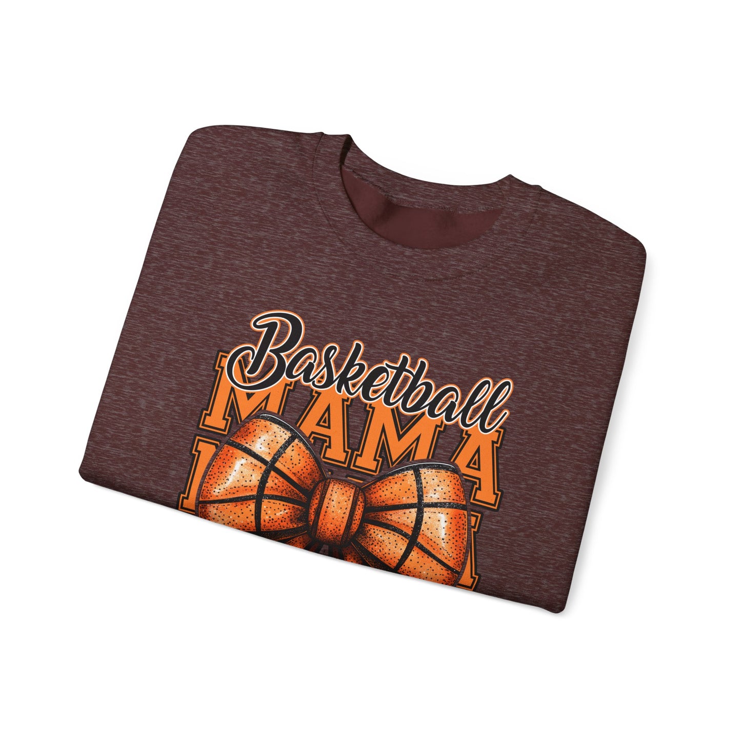 Basketball Mama Sweatshirt | Cozy Crewneck for Sports Moms | Gift for Mother's Day, Basketball Games, Family Events, Casual Wear