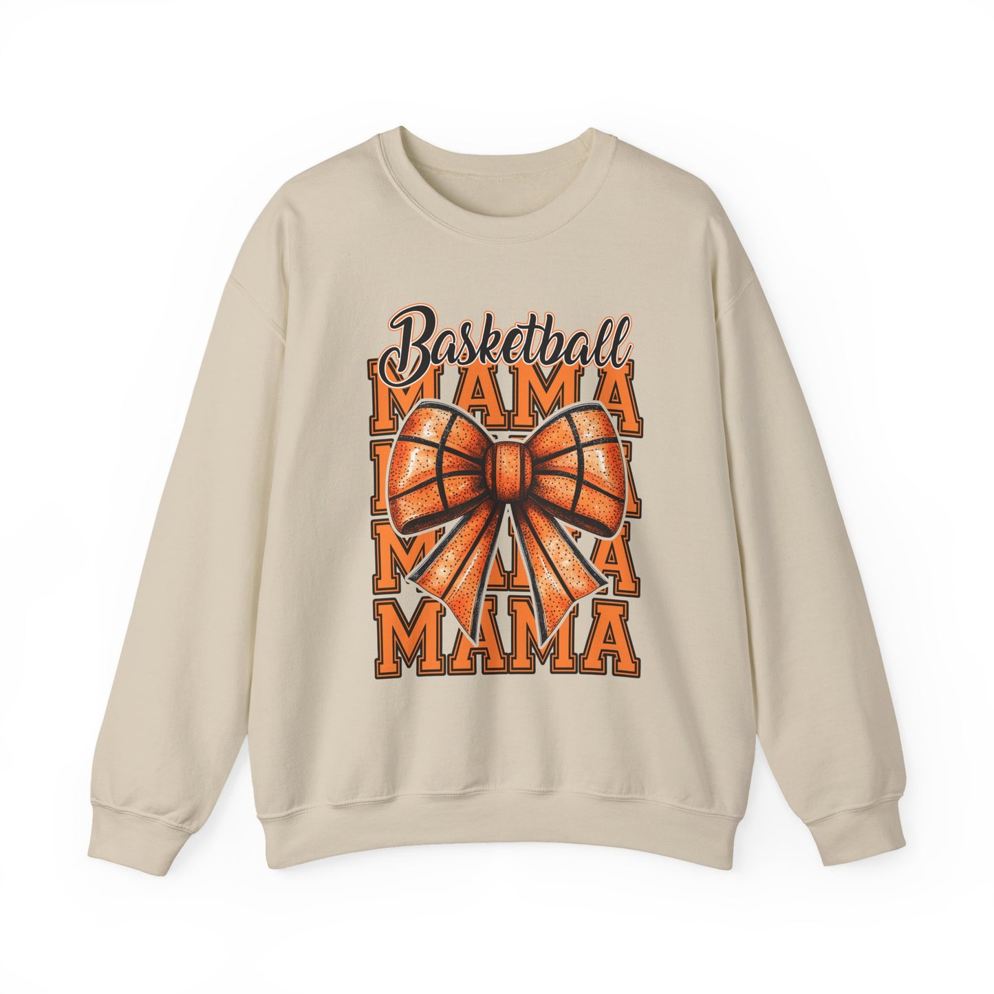 Basketball Mama Sweatshirt | Cozy Crewneck for Sports Moms | Gift for Mother's Day, Basketball Games, Family Events, Casual Wear
