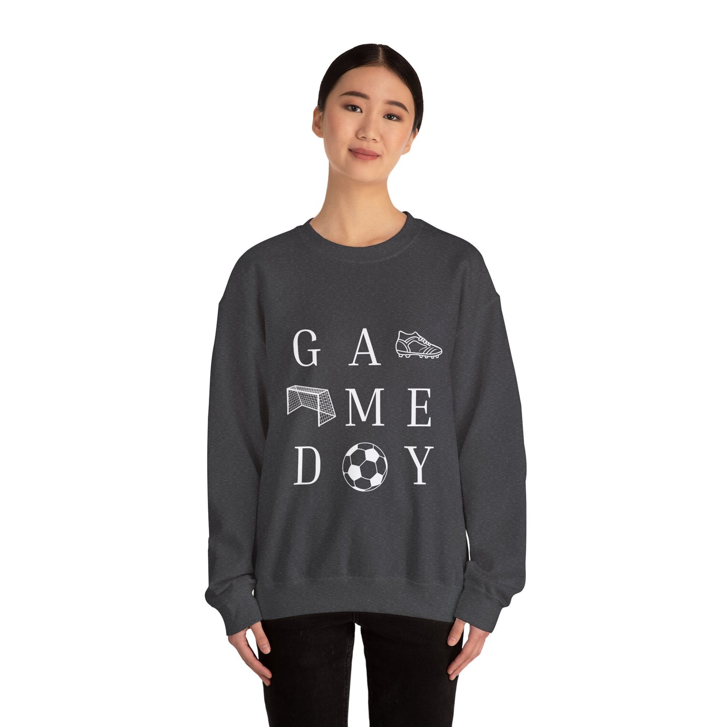 Game Day Unisex Crewneck Sweatshirt - Perfect Gift for Sports Lovers, Cozy Athletics Apparel, Soccer Enthusiast, Tailgate Outfit