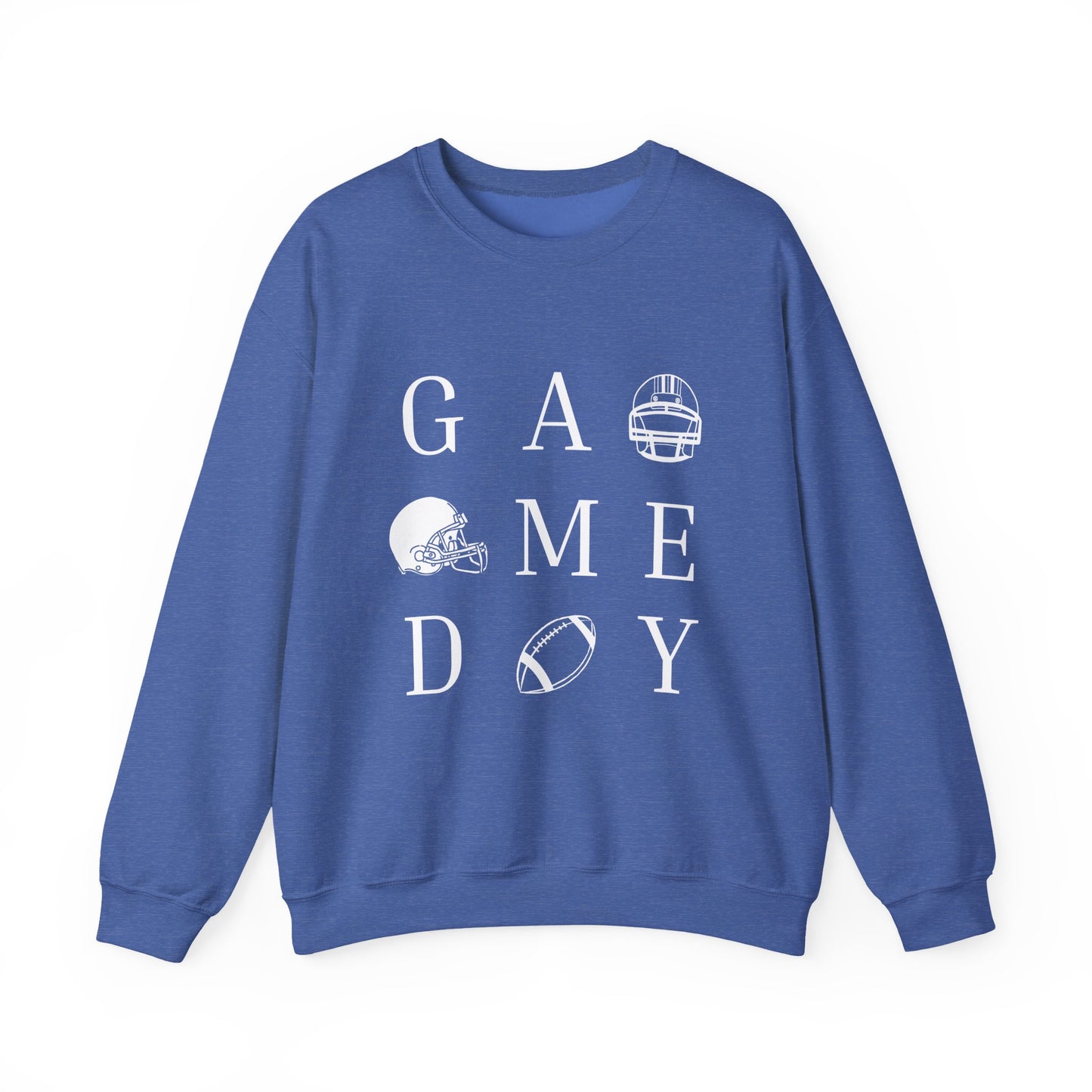 Game Day Sweatshirt, Unisex Crewneck Sweatshirt for Sports Fans, Football Appreciation Gift, Cozy Game Day Outfit, Tailgating Apparel