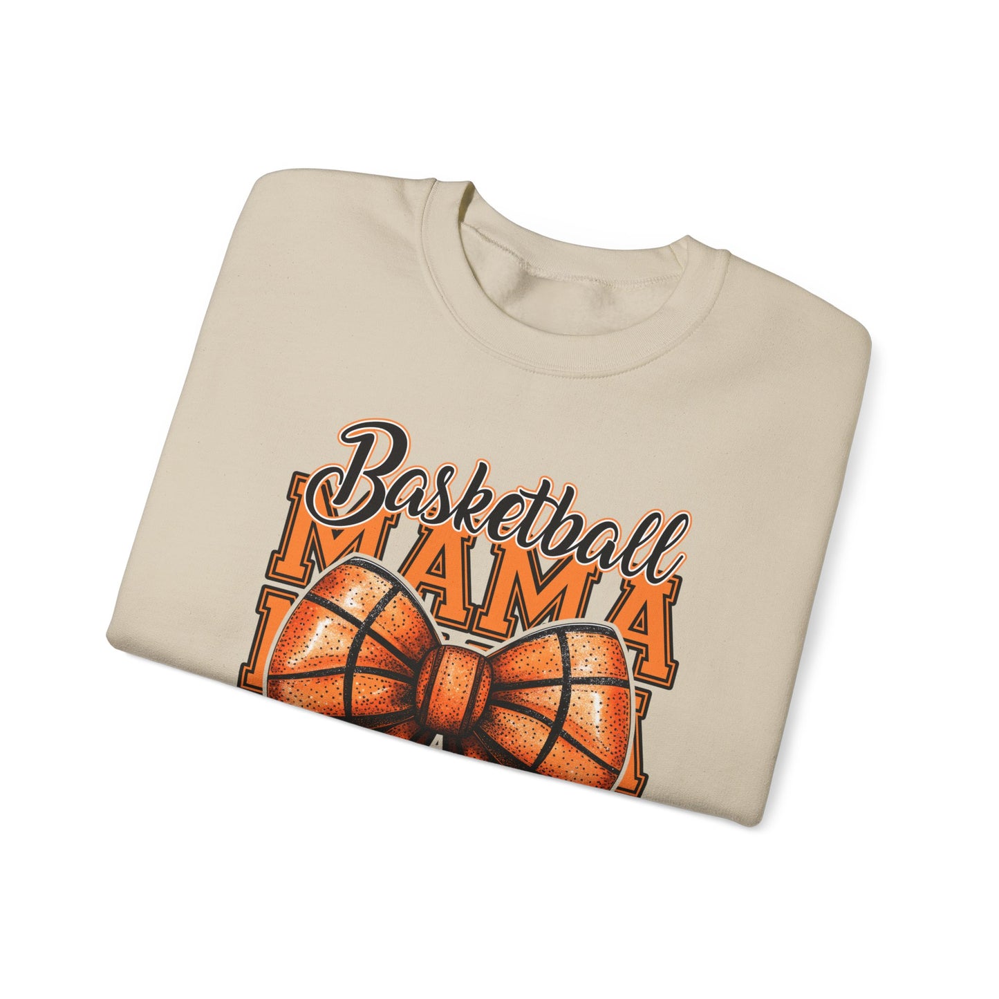 Basketball Mama Sweatshirt | Cozy Crewneck for Sports Moms | Gift for Mother's Day, Basketball Games, Family Events, Casual Wear