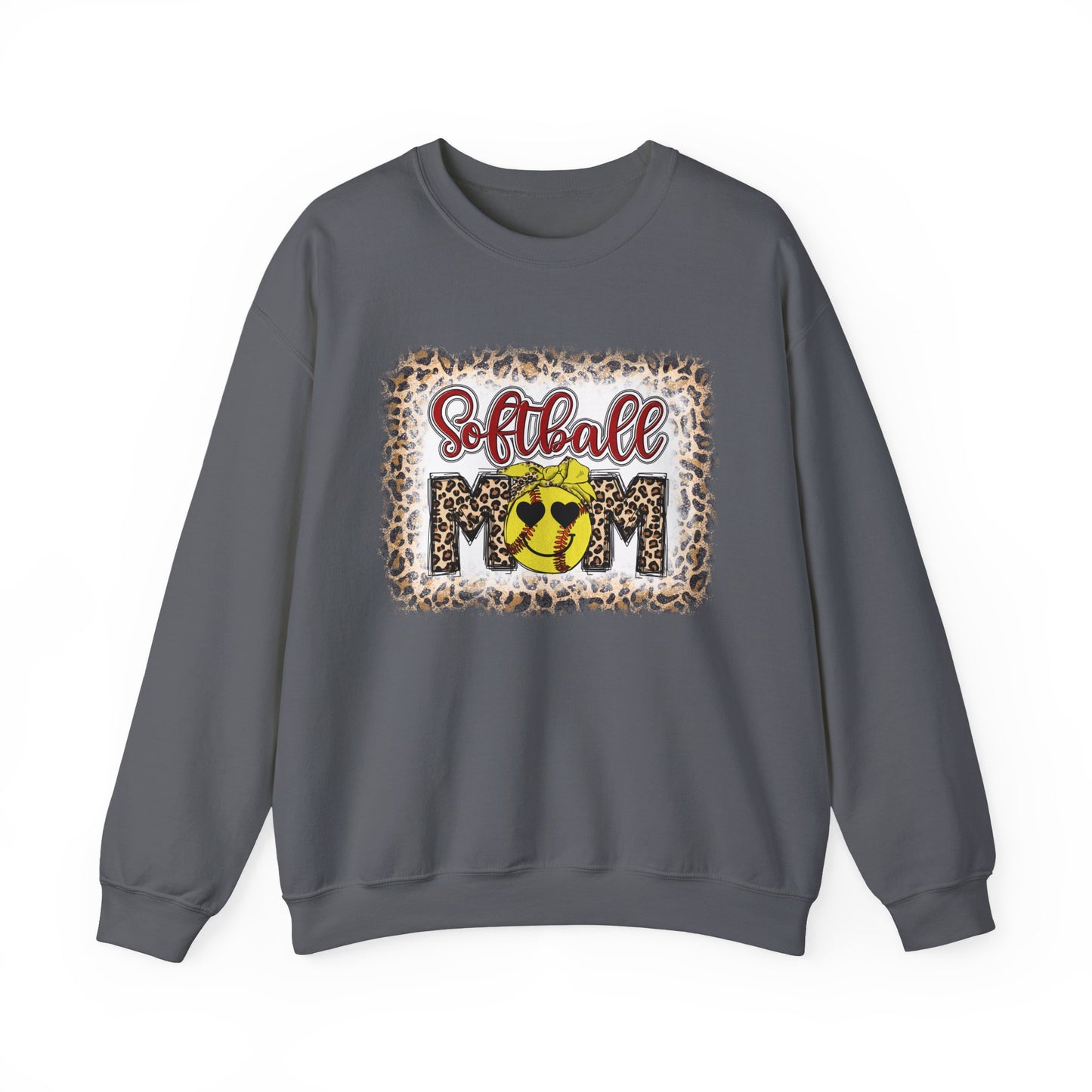 Softball Mom Sweatshirt | Cozy Crewneck for Sports Enthusiasts, Perfect Gift for Mother's Day, Game Days, and Casual Wear