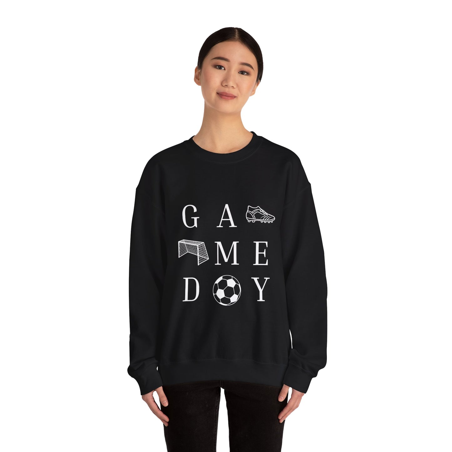 Game Day Unisex Crewneck Sweatshirt - Perfect Gift for Sports Lovers, Cozy Athletics Apparel, Soccer Enthusiast, Tailgate Outfit