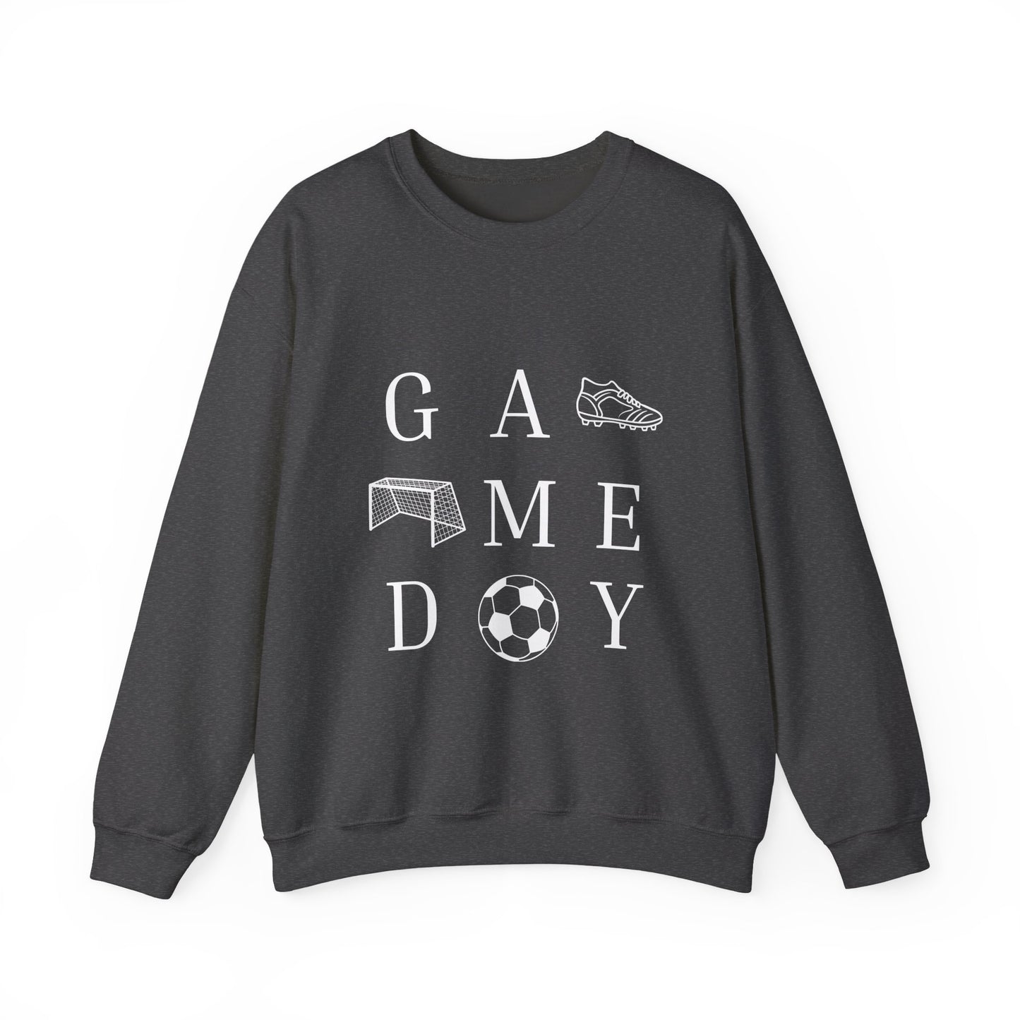 Game Day Unisex Crewneck Sweatshirt - Perfect Gift for Sports Lovers, Cozy Athletics Apparel, Soccer Enthusiast, Tailgate Outfit
