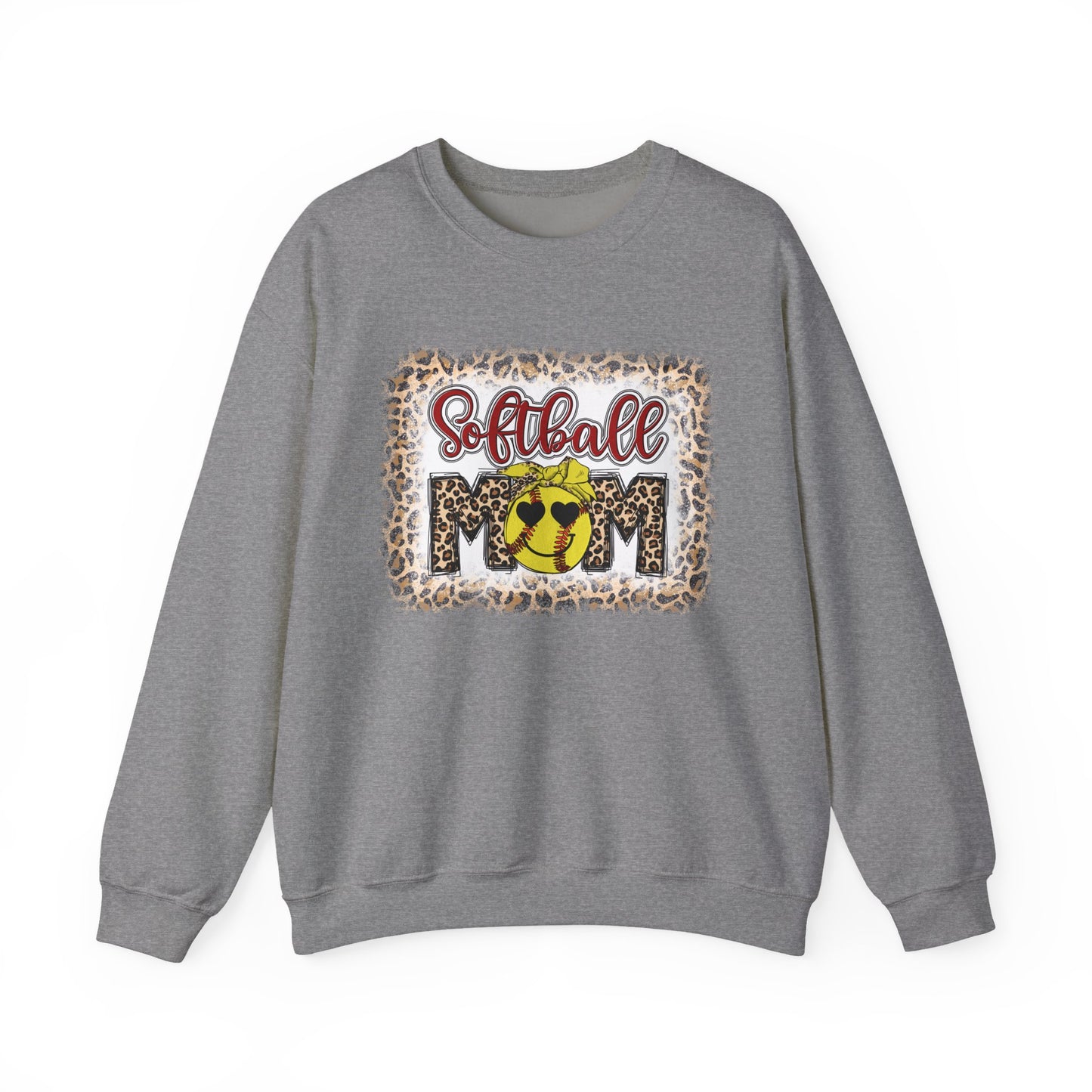 Softball Mom Sweatshirt | Cozy Crewneck for Sports Enthusiasts, Perfect Gift for Mother's Day, Game Days, and Casual Wear