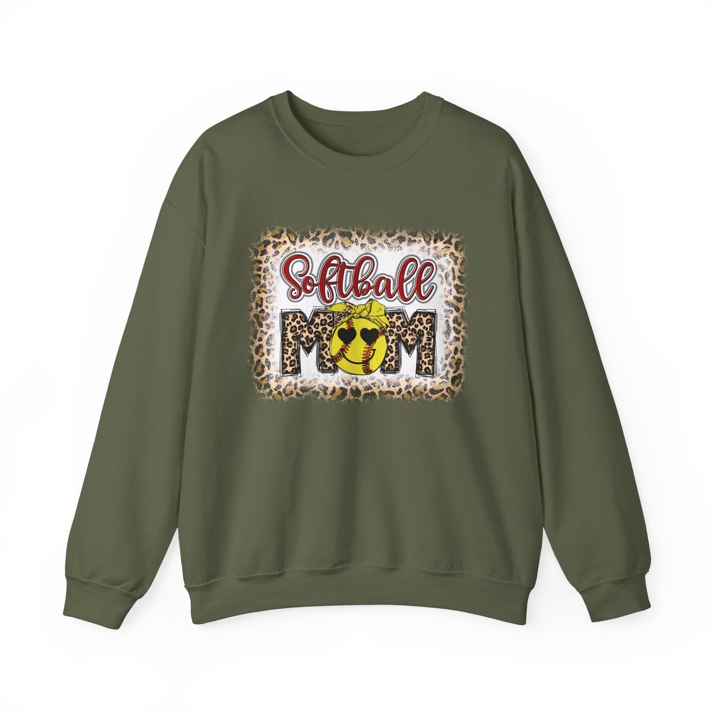 Softball Mom Sweatshirt | Cozy Crewneck for Sports Enthusiasts, Perfect Gift for Mother's Day, Game Days, and Casual Wear