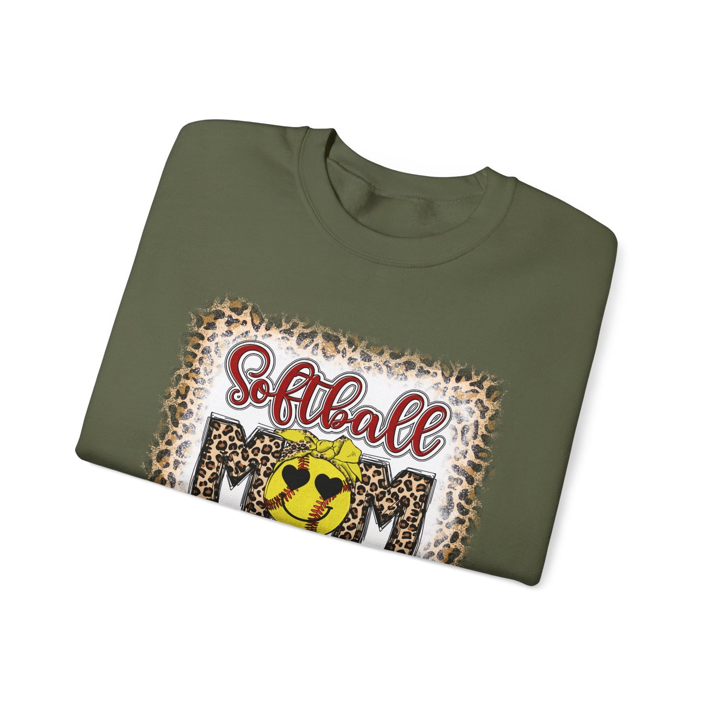 Softball Mom Sweatshirt | Cozy Crewneck for Sports Enthusiasts, Perfect Gift for Mother's Day, Game Days, and Casual Wear