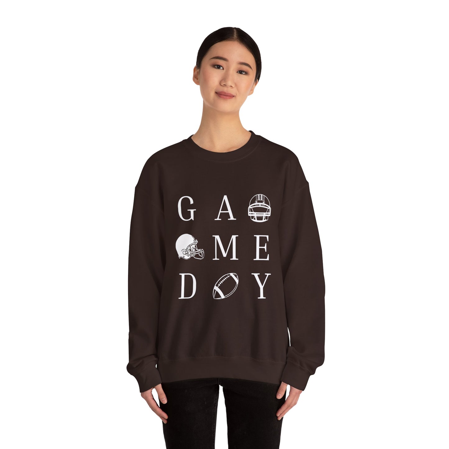 Game Day Sweatshirt, Unisex Crewneck Sweatshirt for Sports Fans, Football Appreciation Gift, Cozy Game Day Outfit, Tailgating Apparel