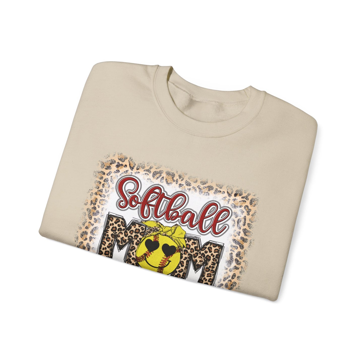 Softball Mom Sweatshirt | Cozy Crewneck for Sports Enthusiasts, Perfect Gift for Mother's Day, Game Days, and Casual Wear