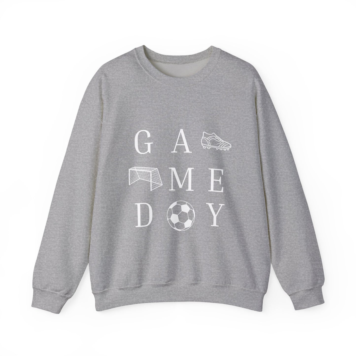Game Day Unisex Crewneck Sweatshirt - Perfect Gift for Sports Lovers, Cozy Athletics Apparel, Soccer Enthusiast, Tailgate Outfit