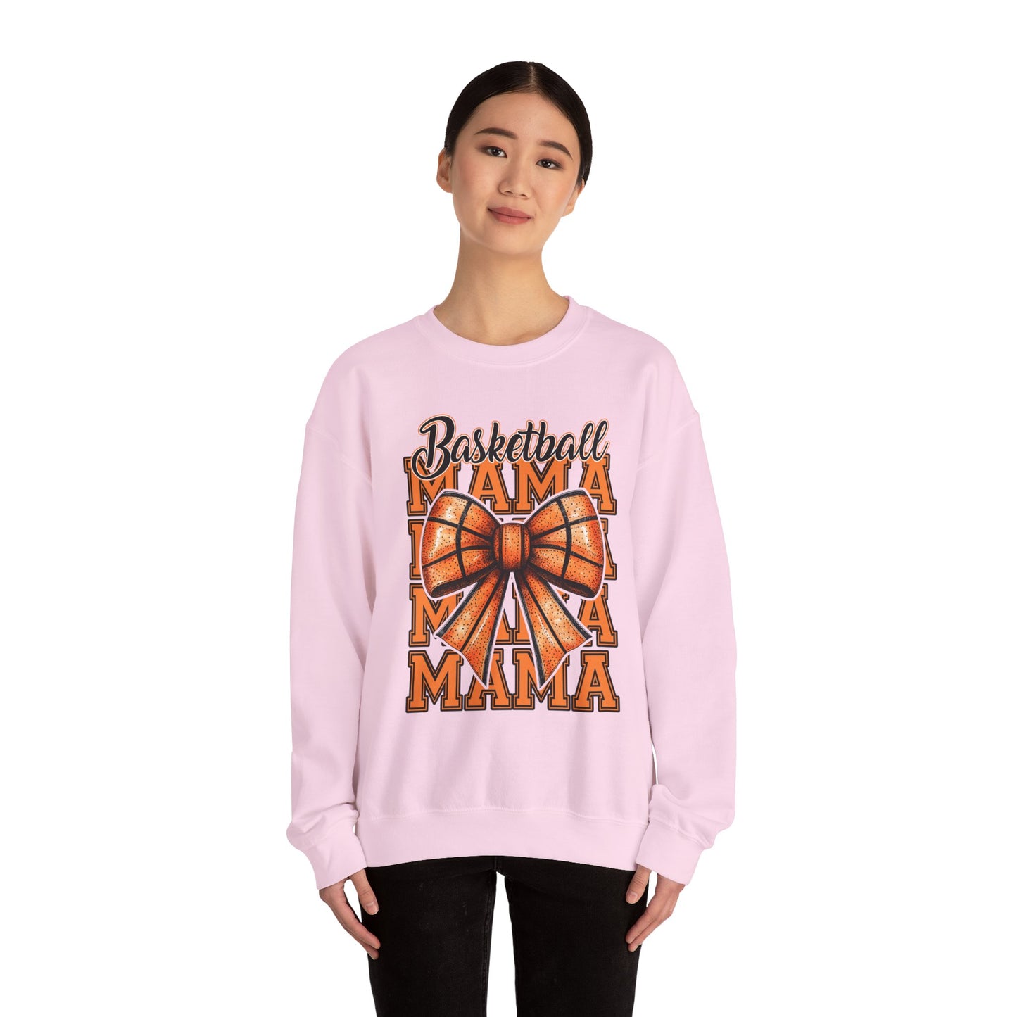 Basketball Mama Sweatshirt | Cozy Crewneck for Sports Moms | Gift for Mother's Day, Basketball Games, Family Events, Casual Wear