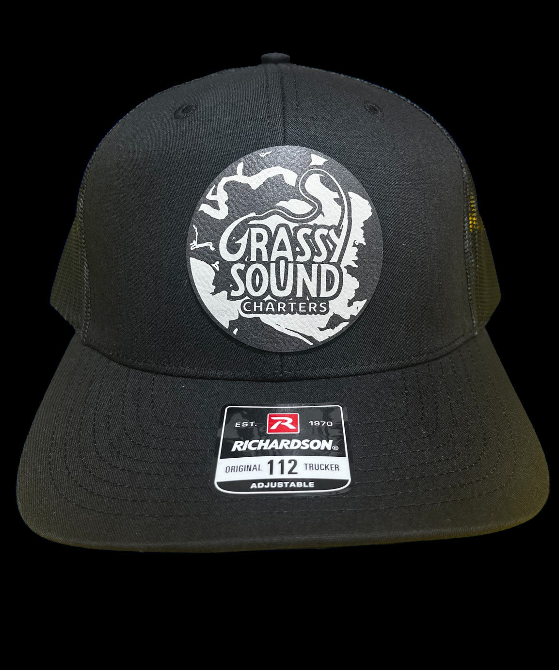 Grassy Sound Snap Back (B&W)