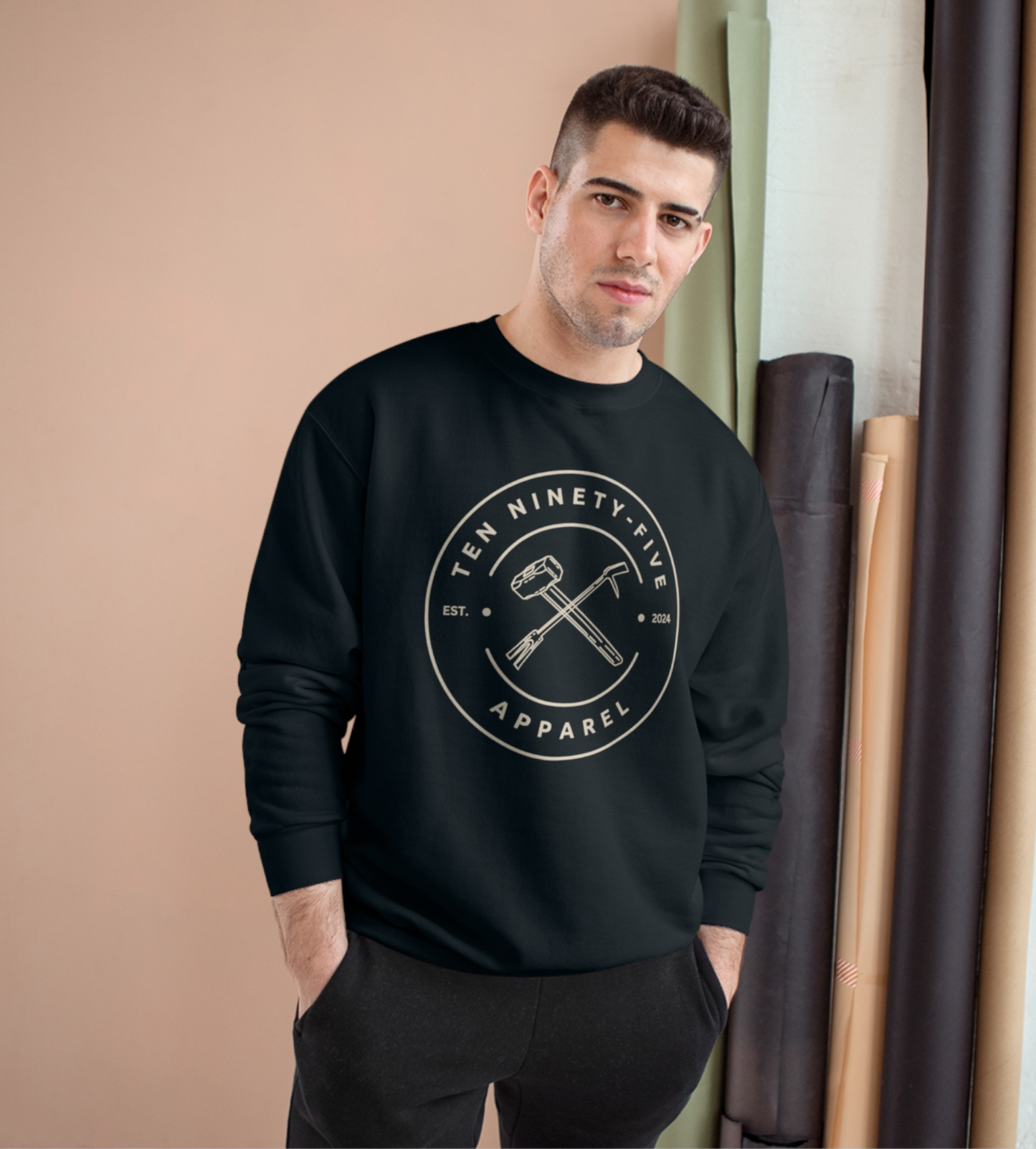 Champion - Powerblend Crewneck Sweatshirt: Ten Ninety-Five